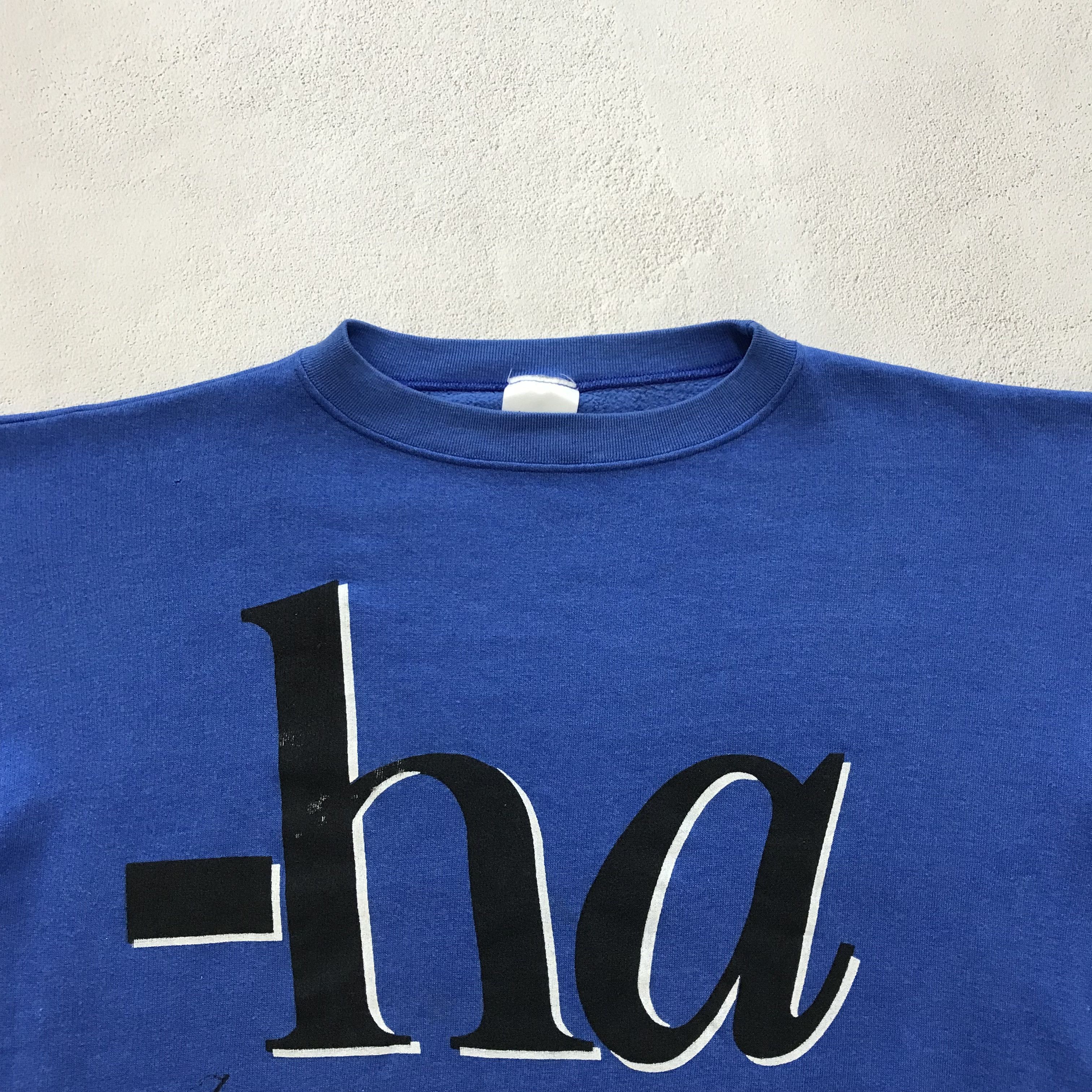 Band Tees A-ha 1985 Hunting High and Low Vintage Sweatshirt 80s Pop Size US L / EU 52-54 / 3 - 3 Thumbnail