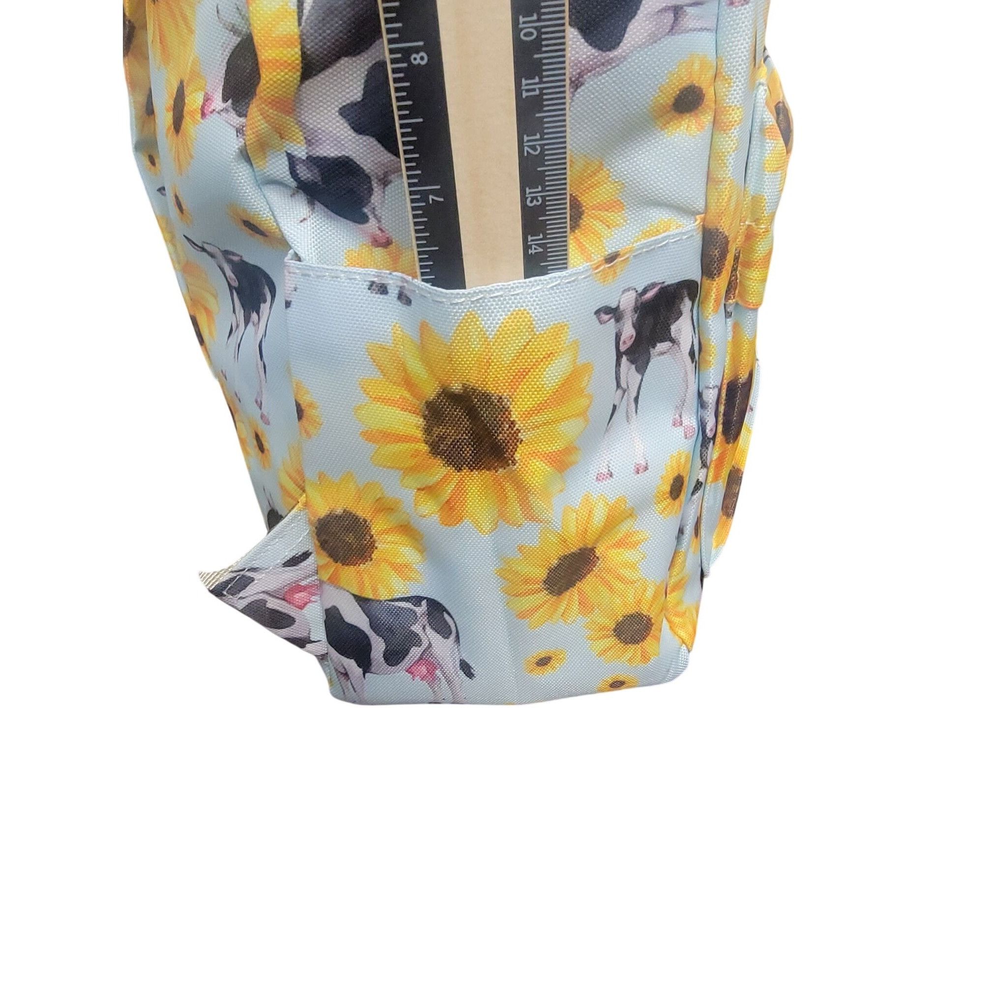 Other Cows and Sunflowers Yellow Flower Girls Backpack Size ONE SIZE - 11 Thumbnail