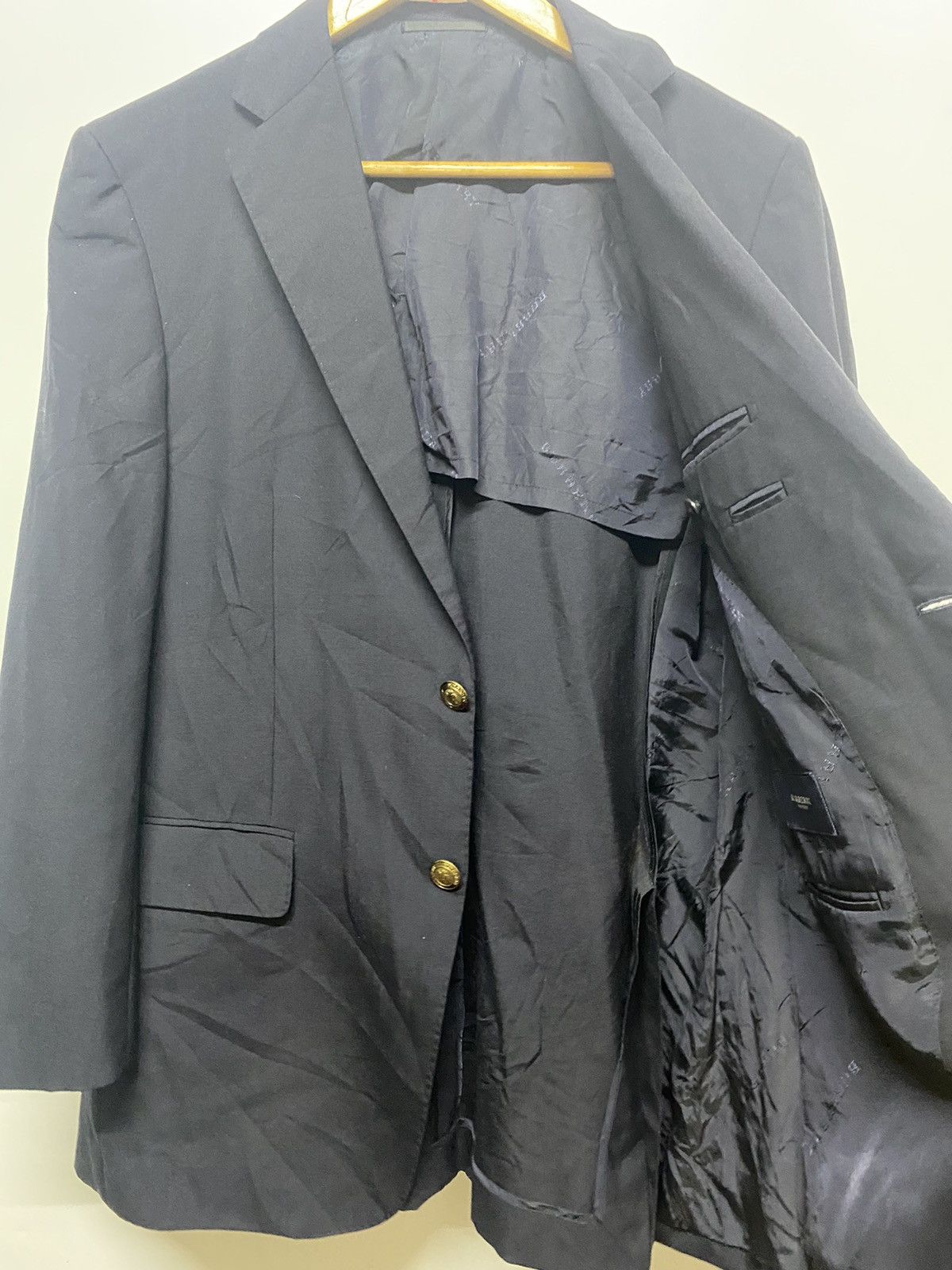 Burberry × Designer × Vintage Vintage Burberry London Blazer Coat Jacket Size US L / EU 52-54 / 3 - 13 Thumbnail