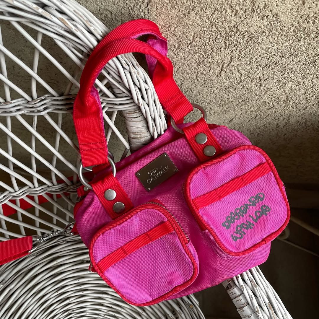 Other Pink CatWalk bag Type GGL Type Kipling Y2K sk8 streetwear Size ONE SIZE - 1 Thumbnail