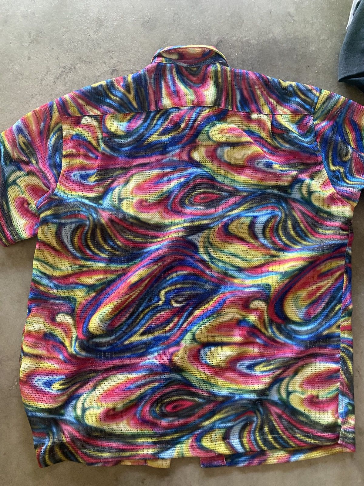 Supreme Supreme Mesh Stripe Shirt Multicolor Size US M / EU 48-50 / 2 - 7 Thumbnail