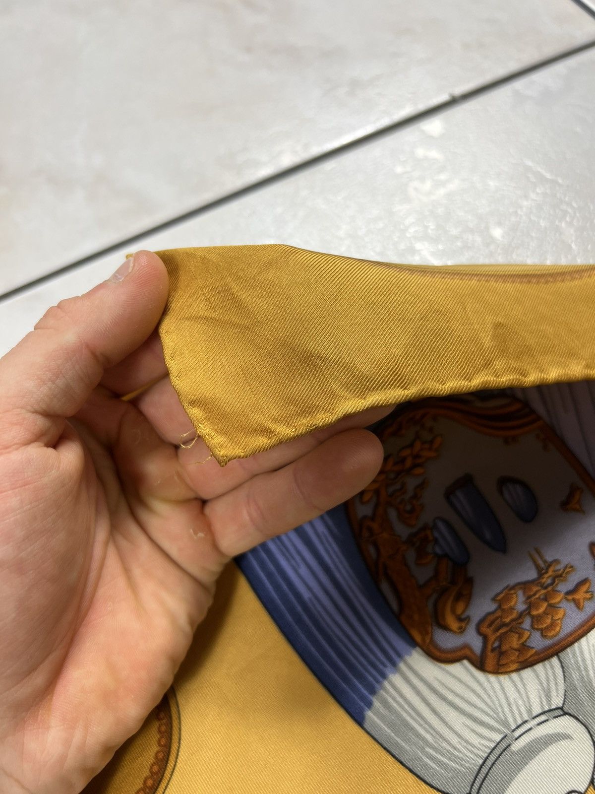 Hermes Vintage Hermes Paris Tsubas silk handkerchief scarf chain Size ONE SIZE - 24 Thumbnail