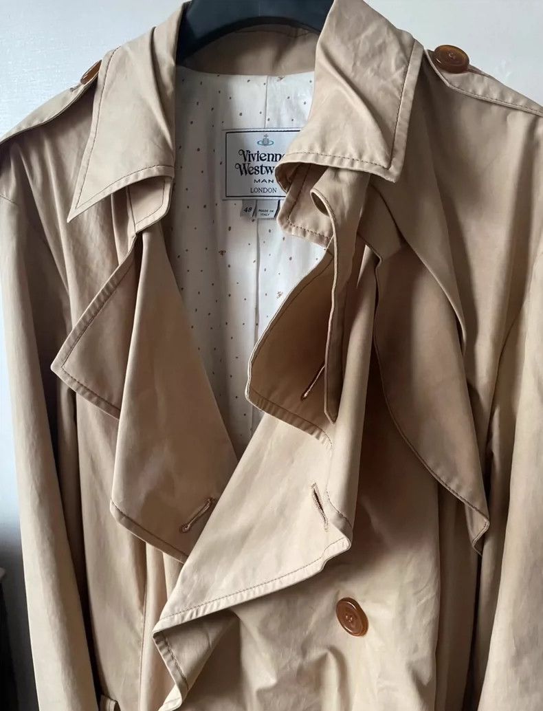 Vivienne Westwood Vivienne Westwood Light brown trench coat Size M / US 6-8 / IT 42-44 - 2 Thumbnail