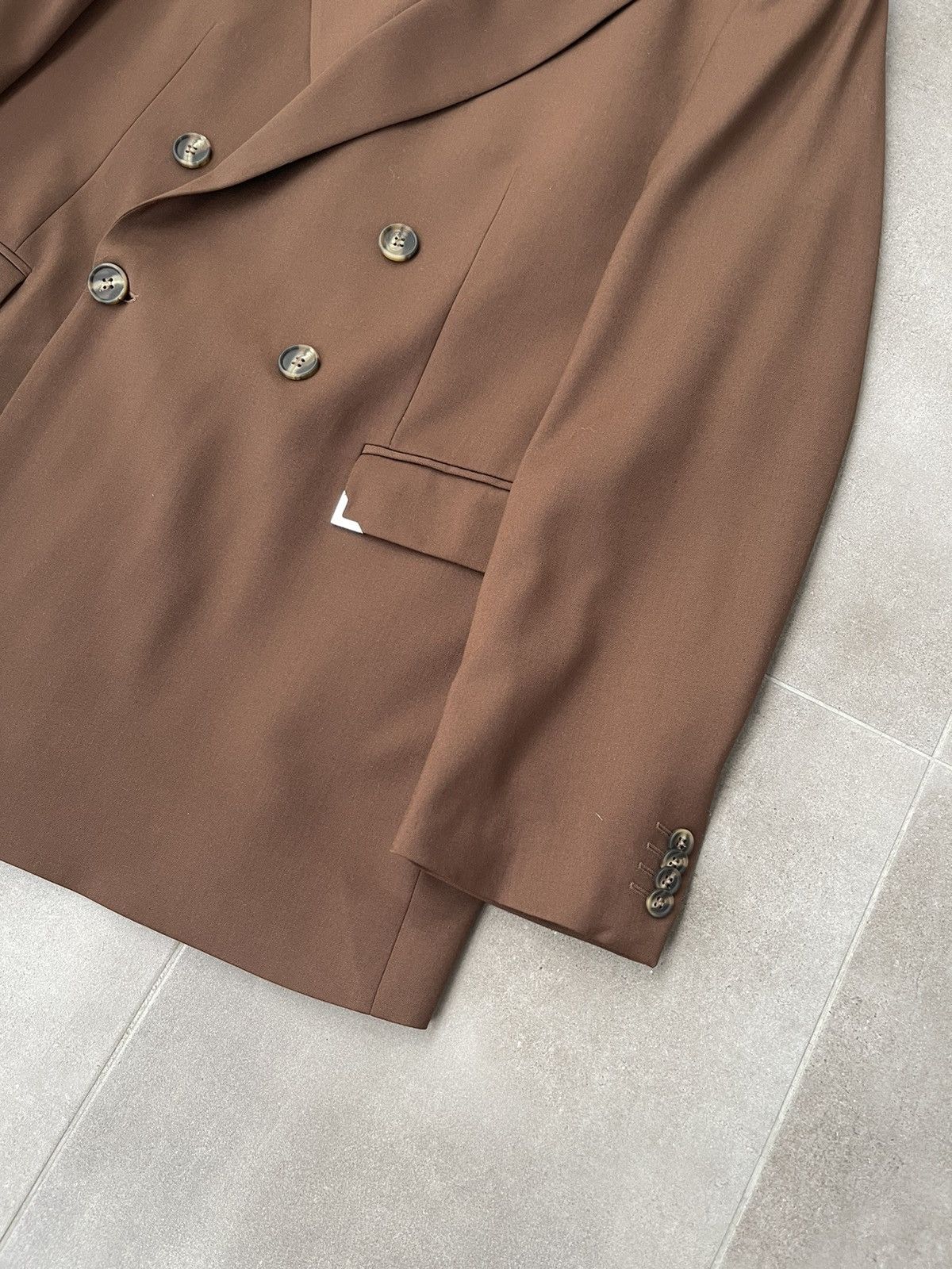 Han Kjobenhavn !DS! AW22 Han Kjobenhavn Boxy Suit Brown Blazer Size 44R - 11 Thumbnail