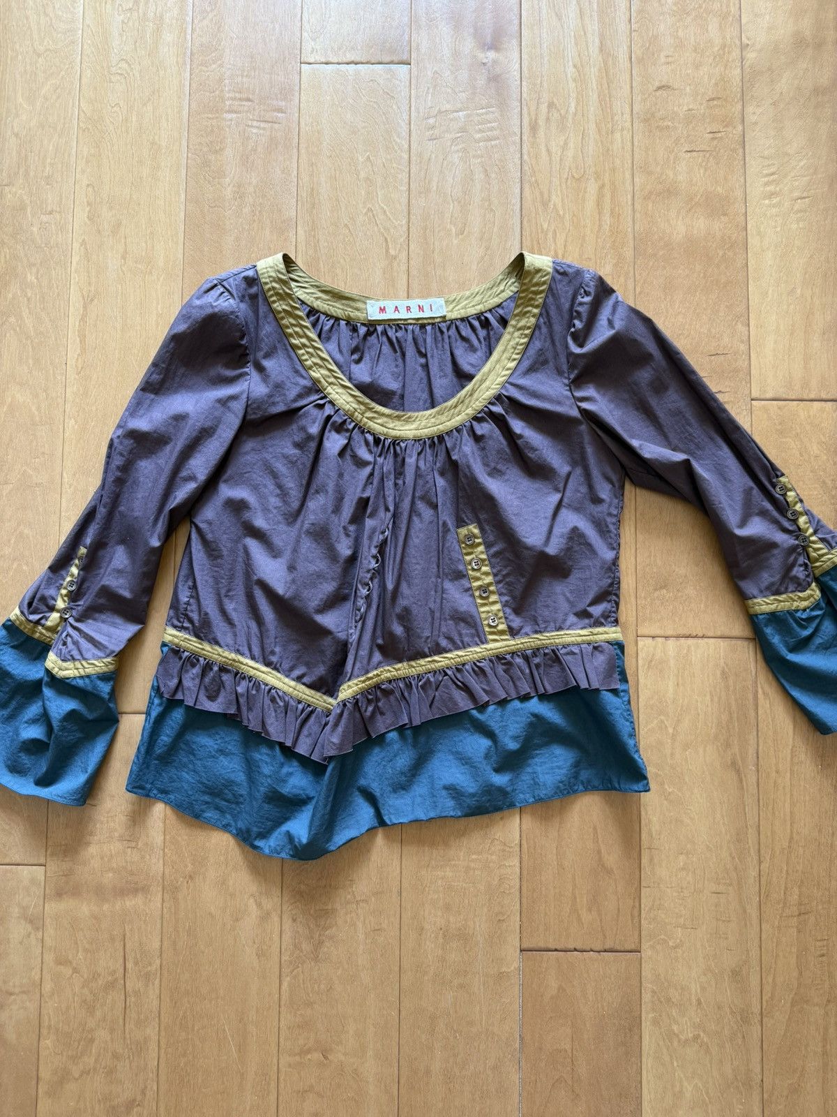 Marni *RARE* Vintage Marni Women’s Top Size M / US 6-8 / IT 42-44 - 2 Thumbnail