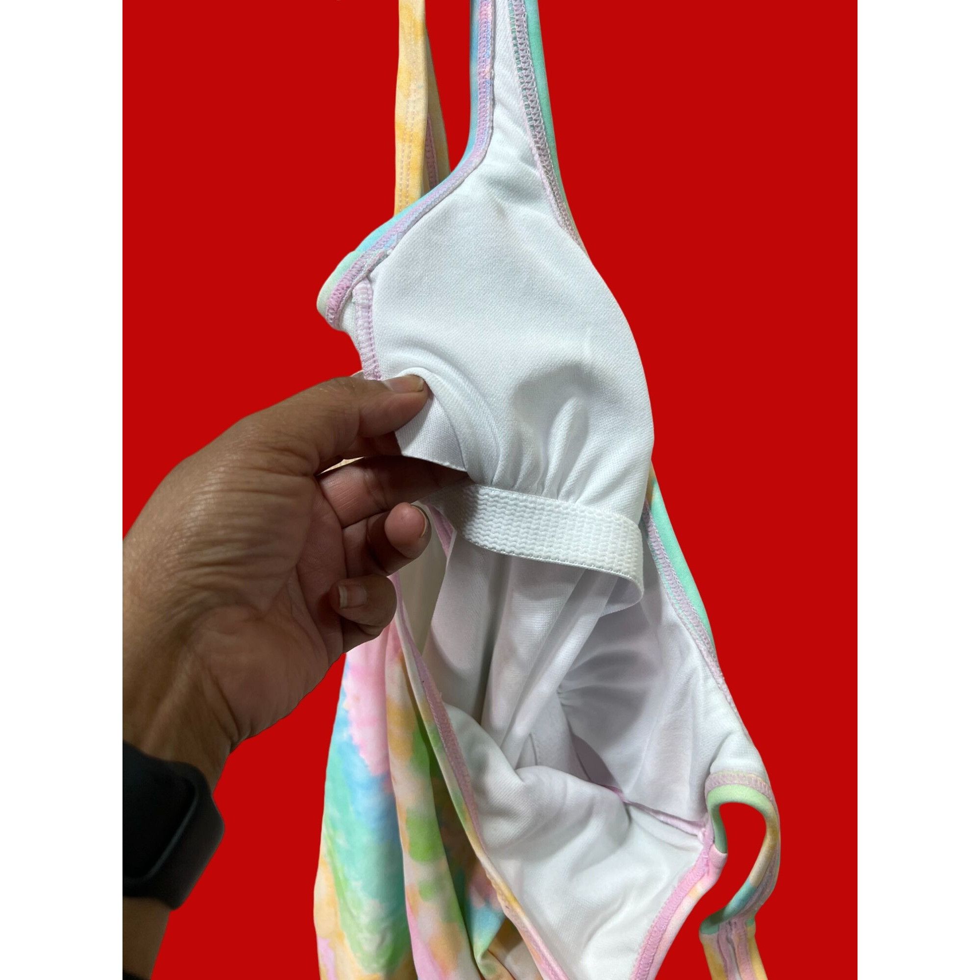 Other Stoney Clover Lane - One Piece Swimsuit Pastel Colors - Pink Size ONE SIZE - 11 Thumbnail