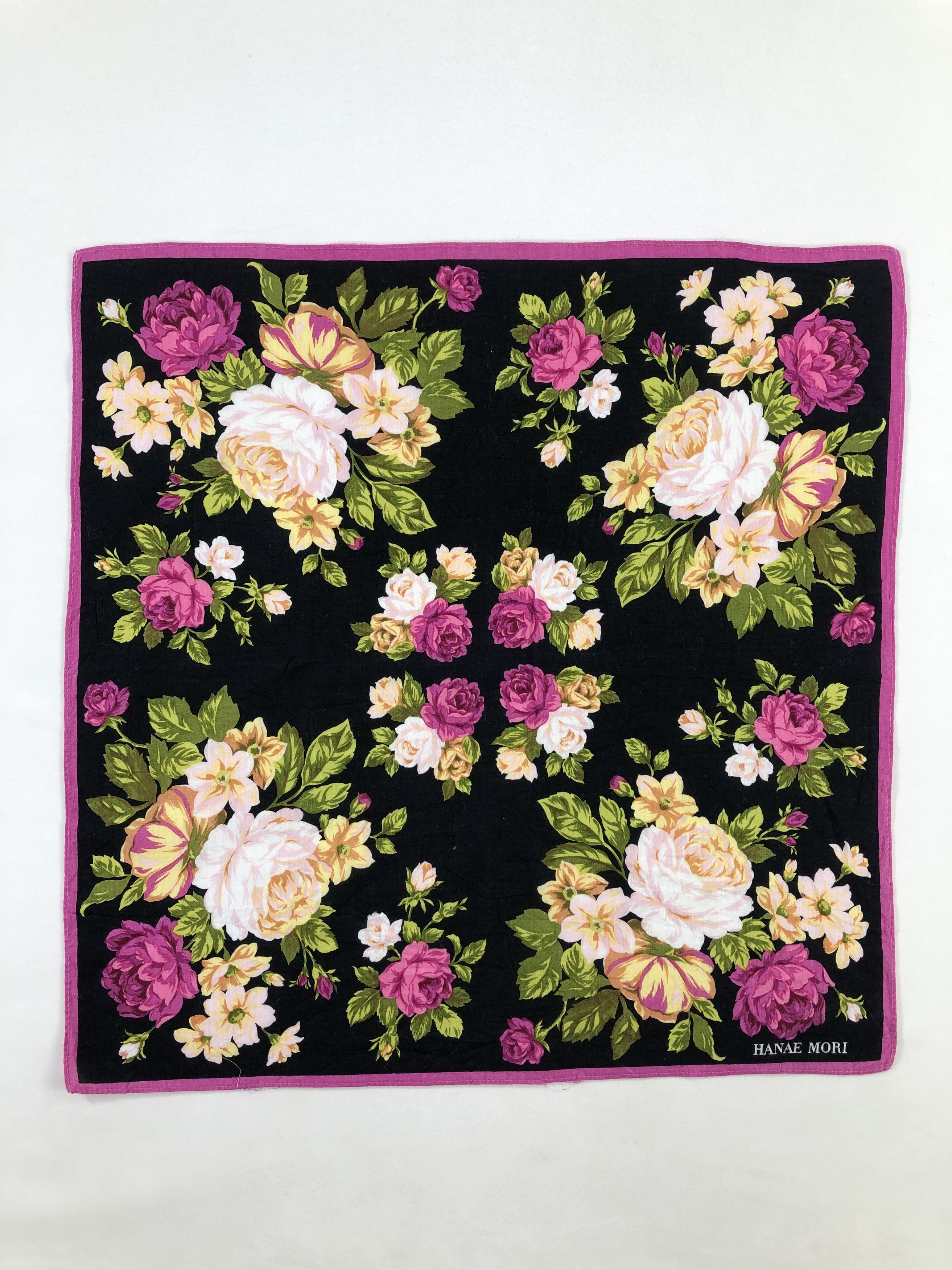 Hanae Mori × Japanese Brand × Vintage Hanae Mori Handkerchief / Bandana / Neckerchief Size ONE SIZE - 2 Thumbnail