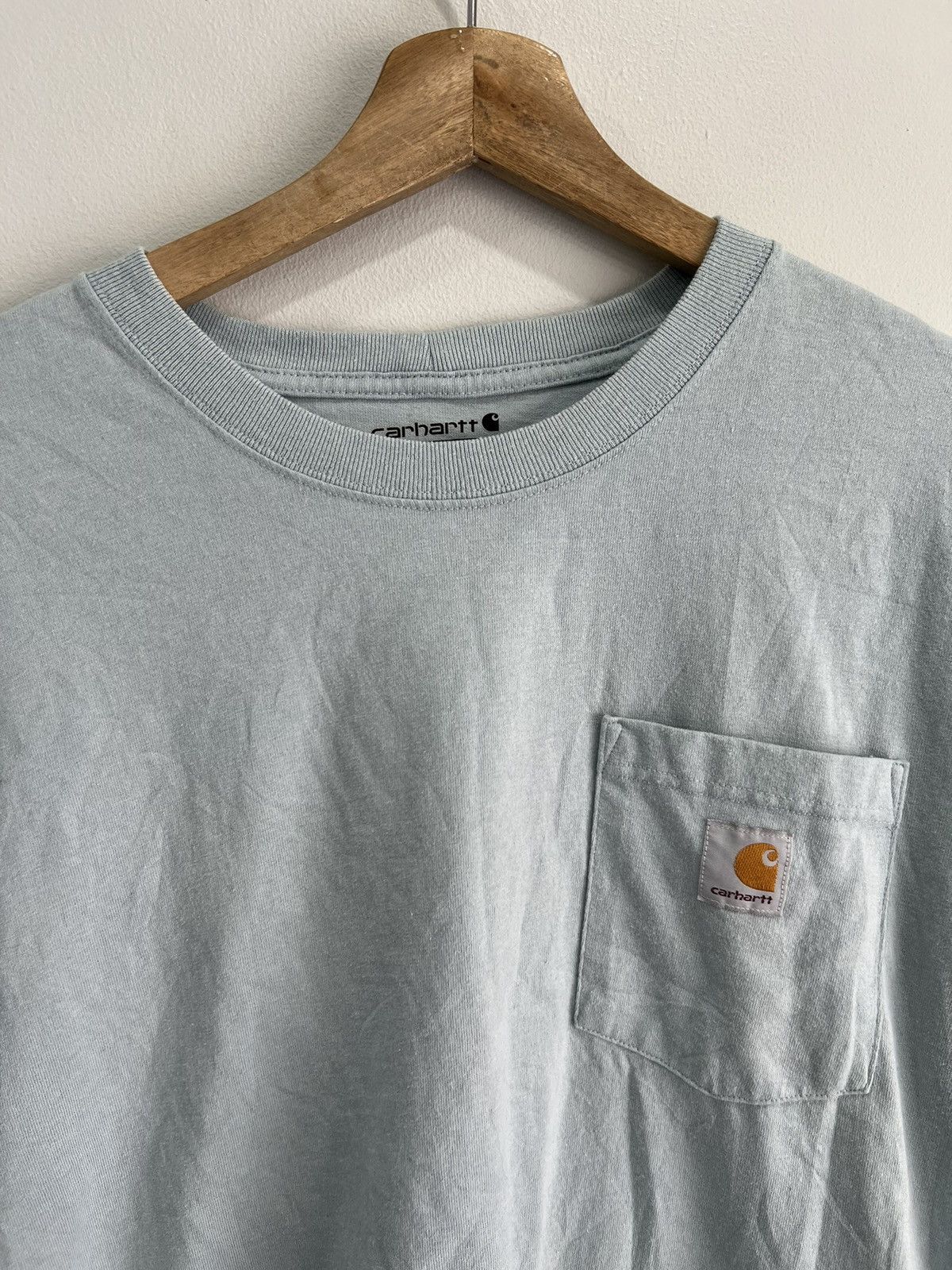 Carhartt Vintage Y2K Carhartt Pocket Tee Shirt Size US L / EU 52-54 / 3 - 2 Thumbnail