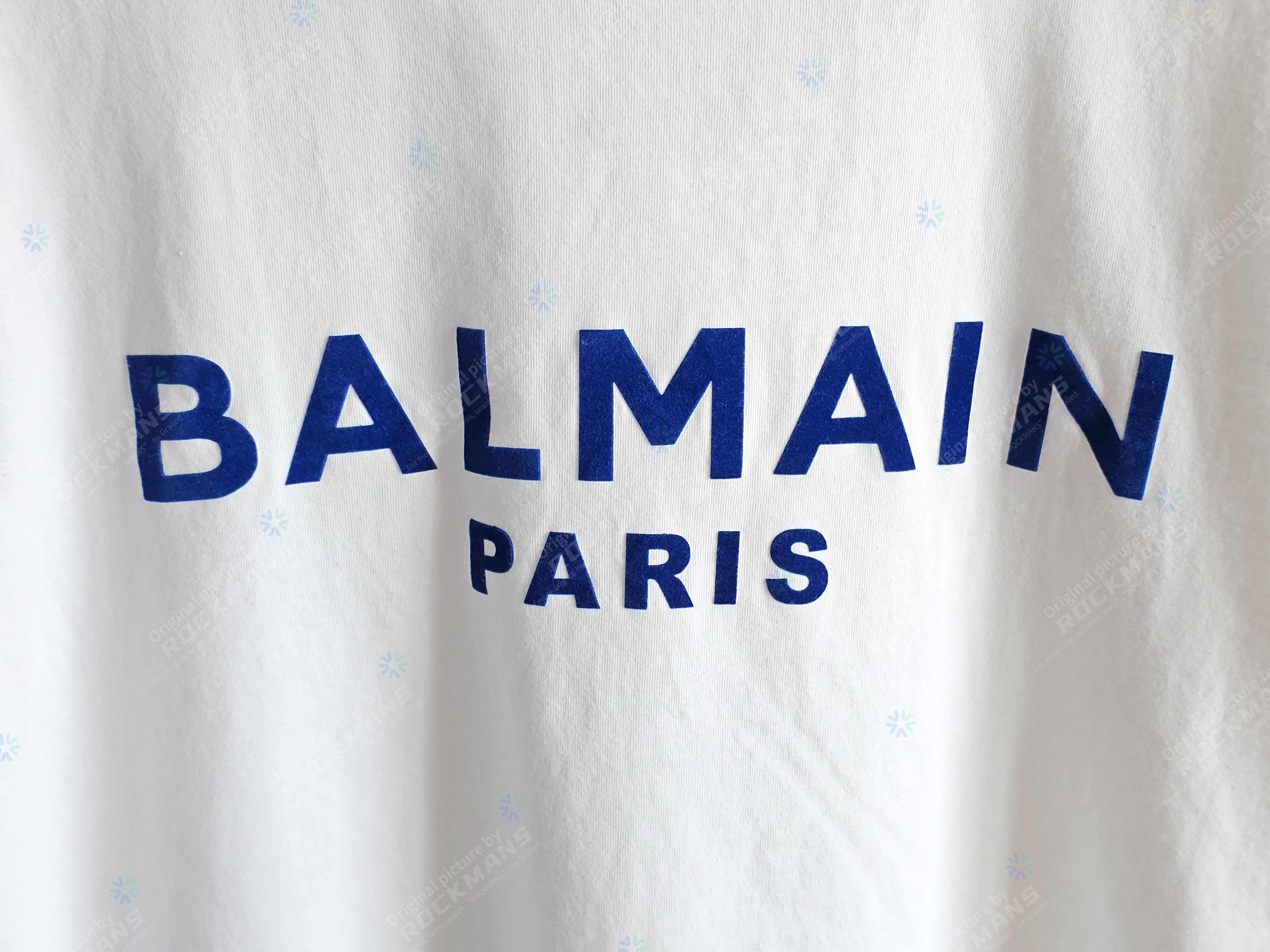Balmain BALMAIN Men's Printed Cotton T shirts Size S Size US S / EU 44-46 / 1 - 3 Thumbnail