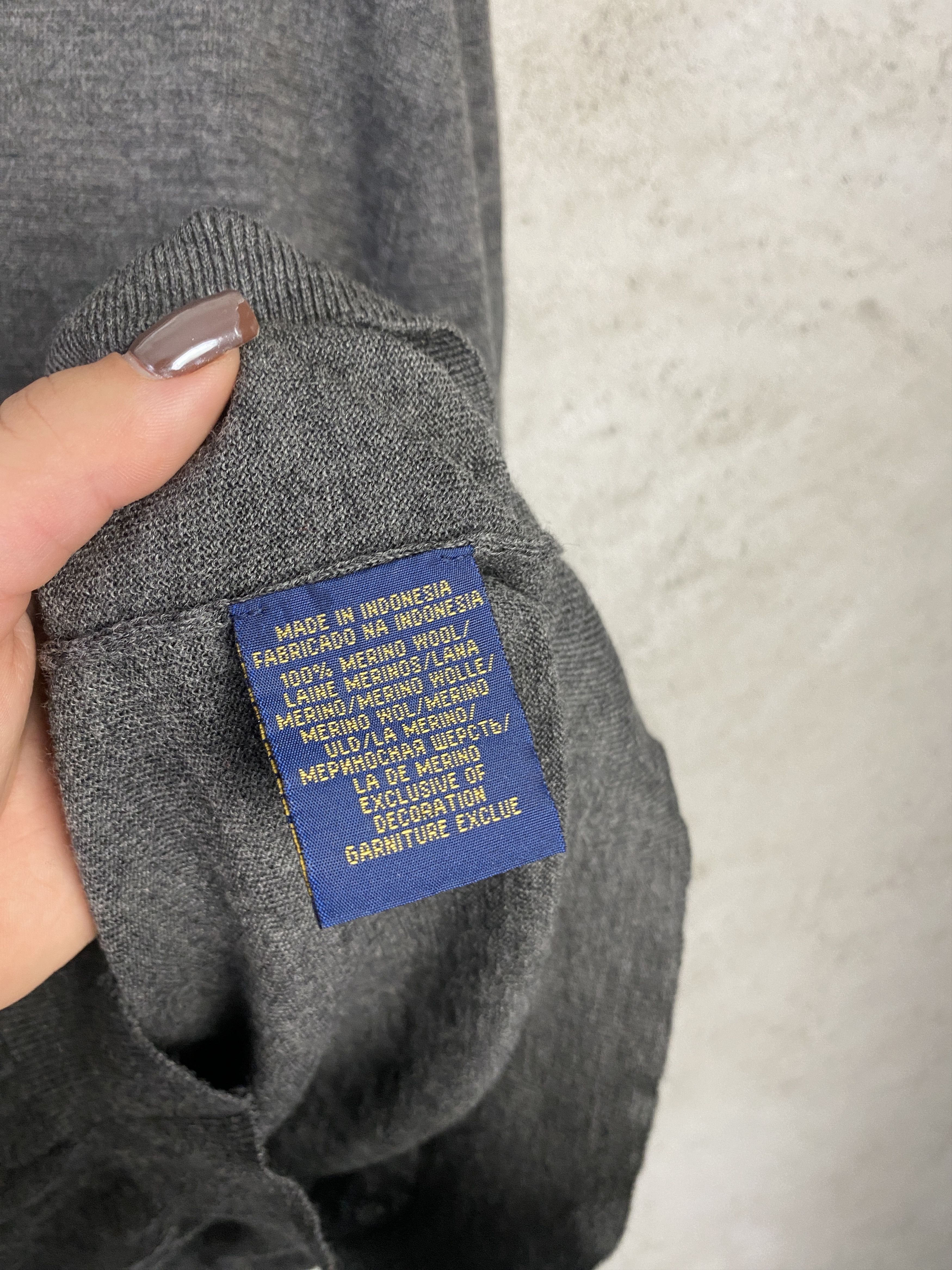 Polo Ralph Lauren Polo Ralph Lauren merino wool lightweight sweater knitwear Size US M / EU 48-50 / 2 - 4 Thumbnail