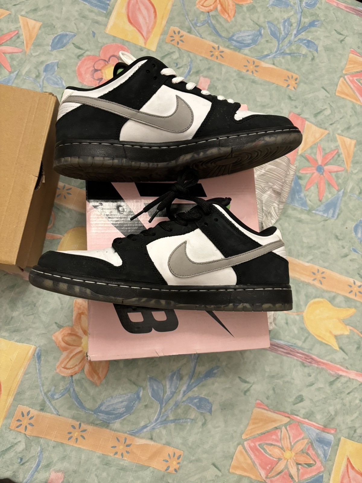 image of Nike Sb Panda Pigeon Shoes in Black/White, Men's (Size 10)