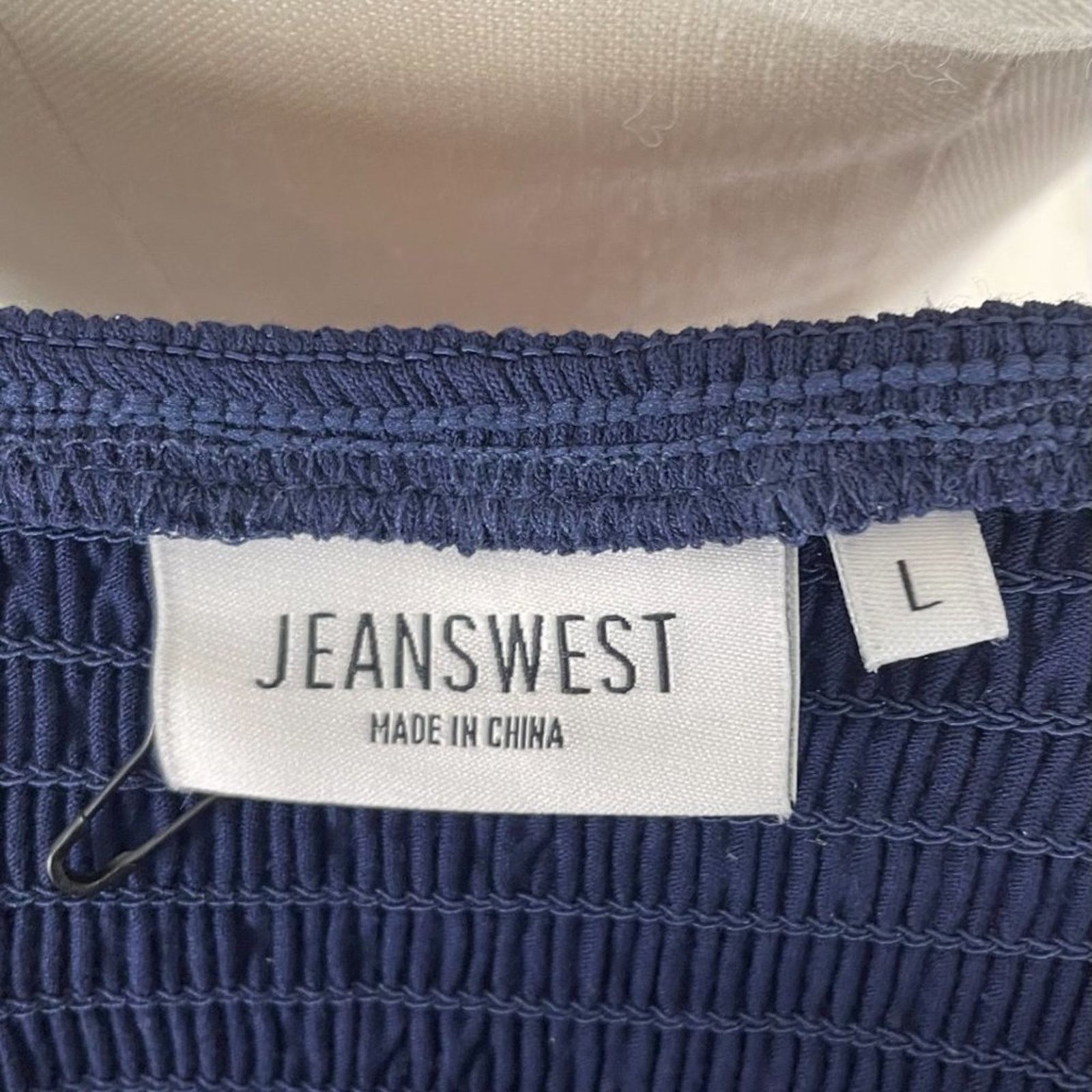 Other Jean West Navy Multiway Maxi Dress, Size L Size L / US 10 / IT 46 - 5 Thumbnail