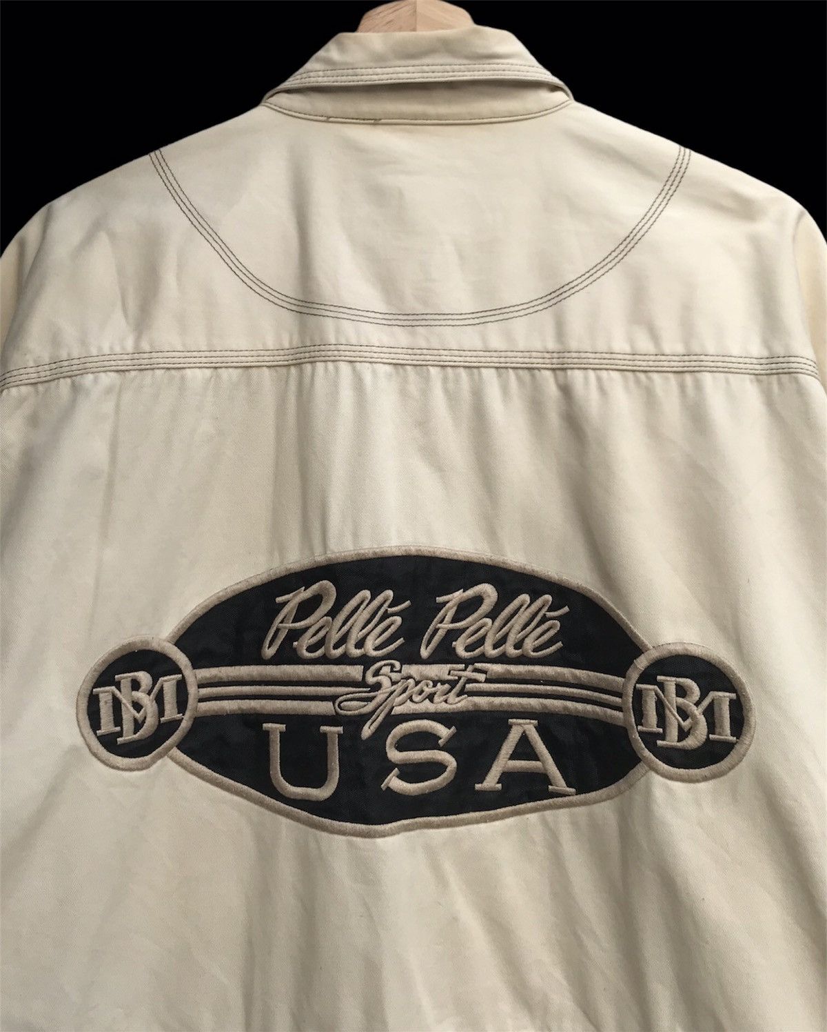Marc Buchanan × Pelle Pelle × Vintage Vintage Pelle Pelle Sport USA by Marc Buchanan Thick Shirt Size US L / EU 52-54 / 3 - 5 Thumbnail