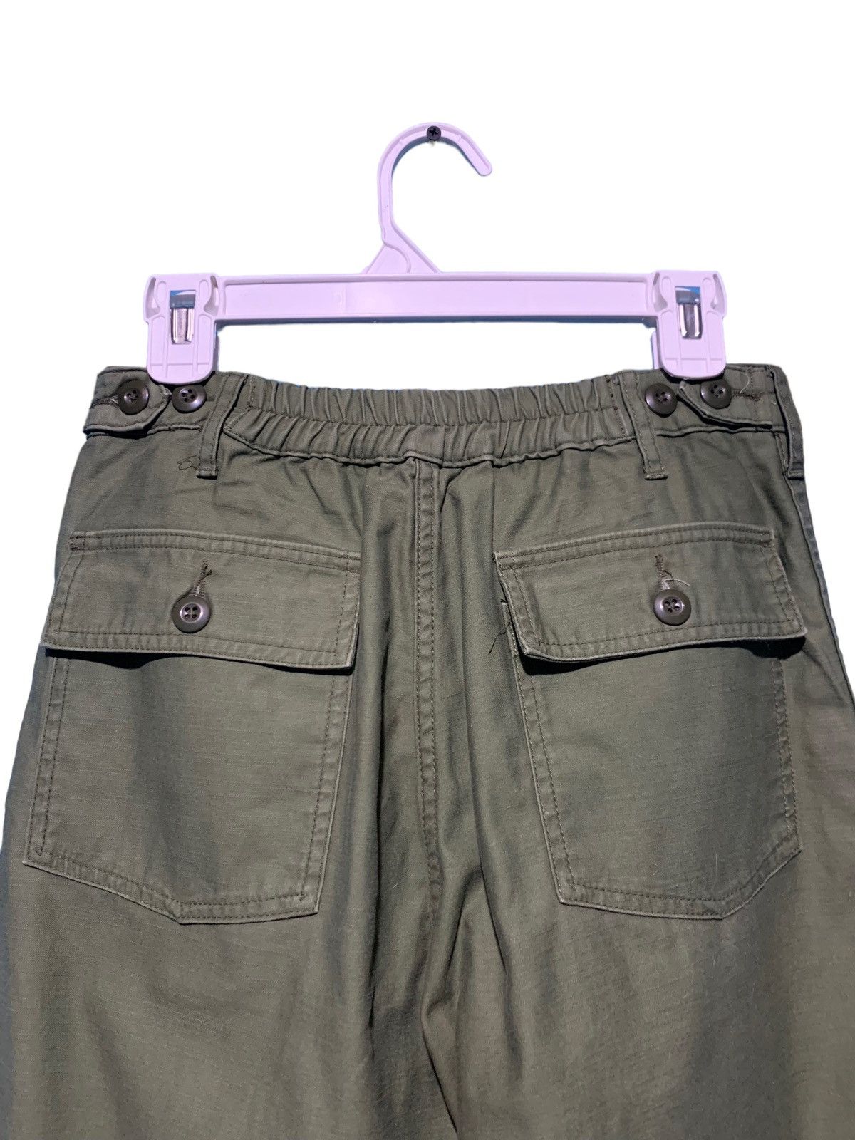 If Six Was Nine Coen fatigue wide leg pants military green Size US 29 - 8 Thumbnail