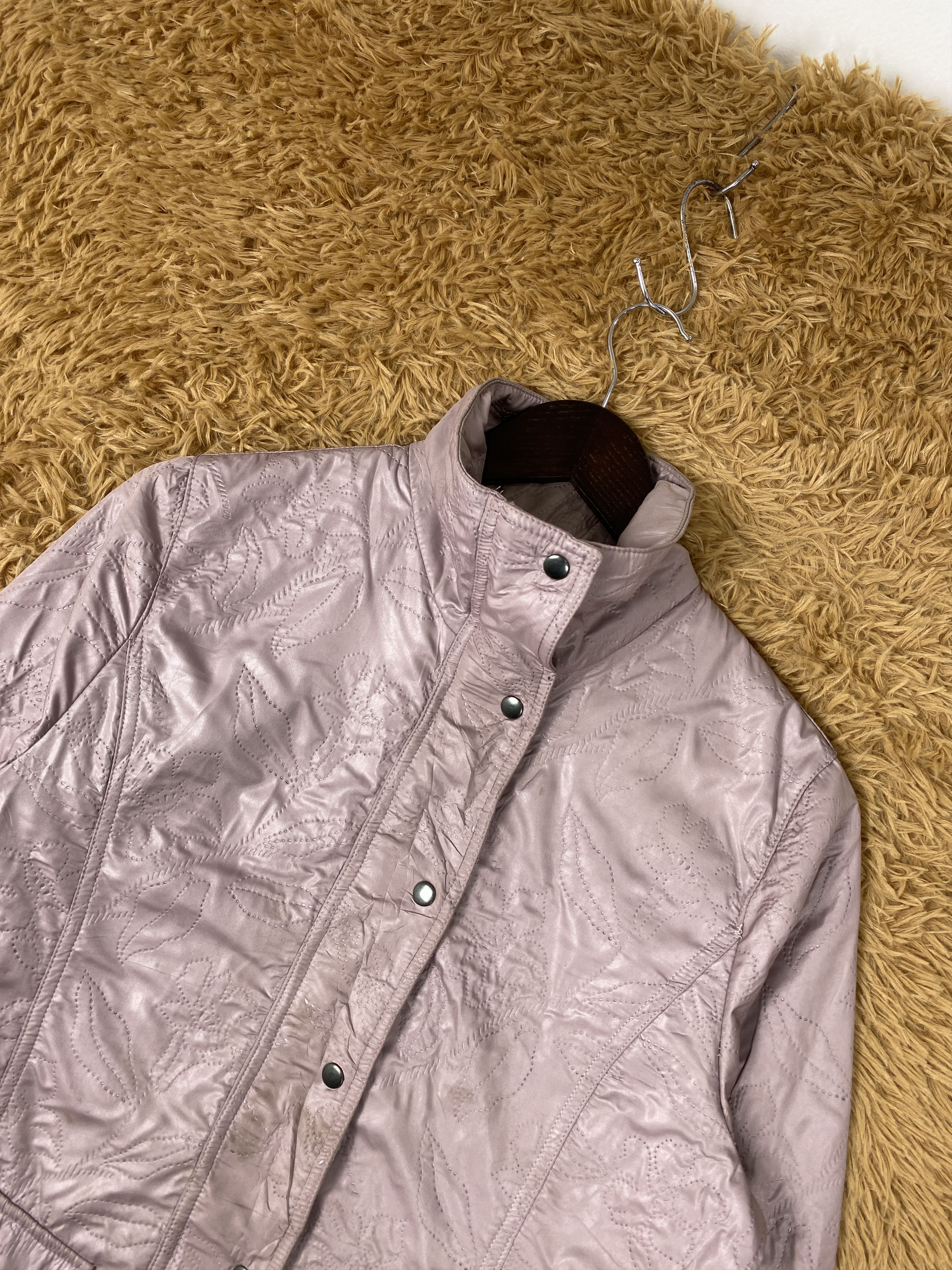 Japanese Brand Vintage Mocka Giene Flannel Lining Jacket J1974 Size US S / EU 44-46 / 1 - 2 Thumbnail