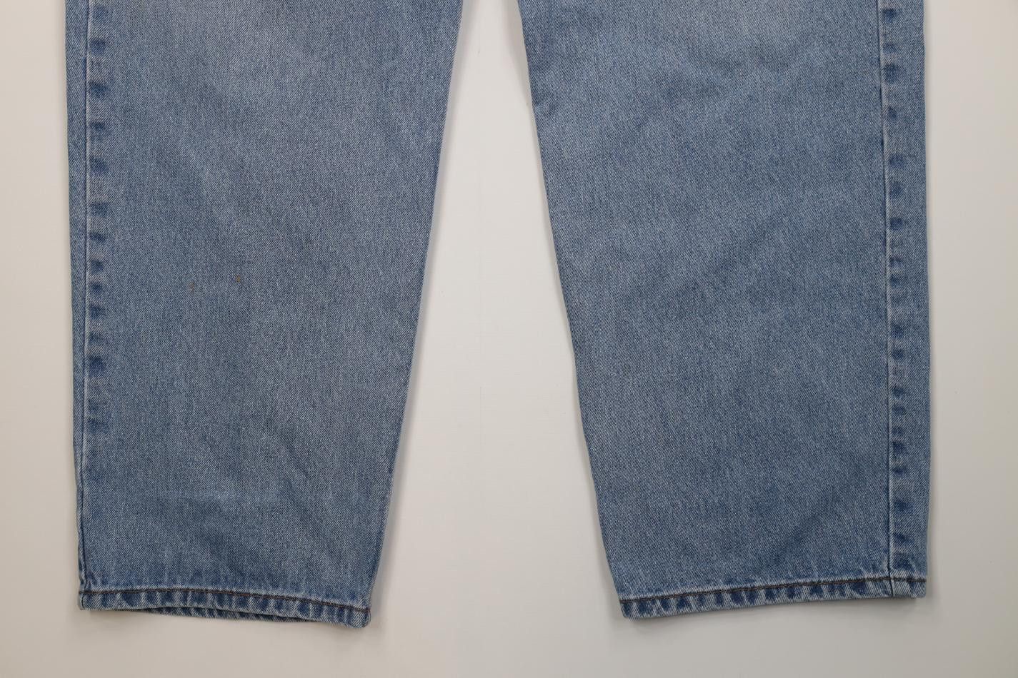 Levi's Vintage Y2K 2004 Levis 550 Relaxed Fit Denim Jeans Blue Size US 44 / EU 60 - 4 Thumbnail