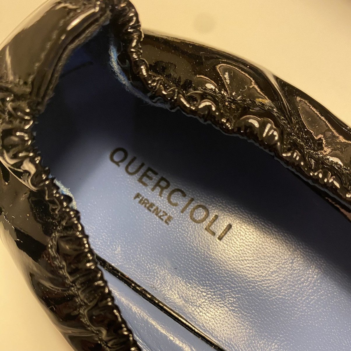 Quercioli Loafers in patent leather with semiprecious stones Size US 7 / IT 37 - 8 Thumbnail