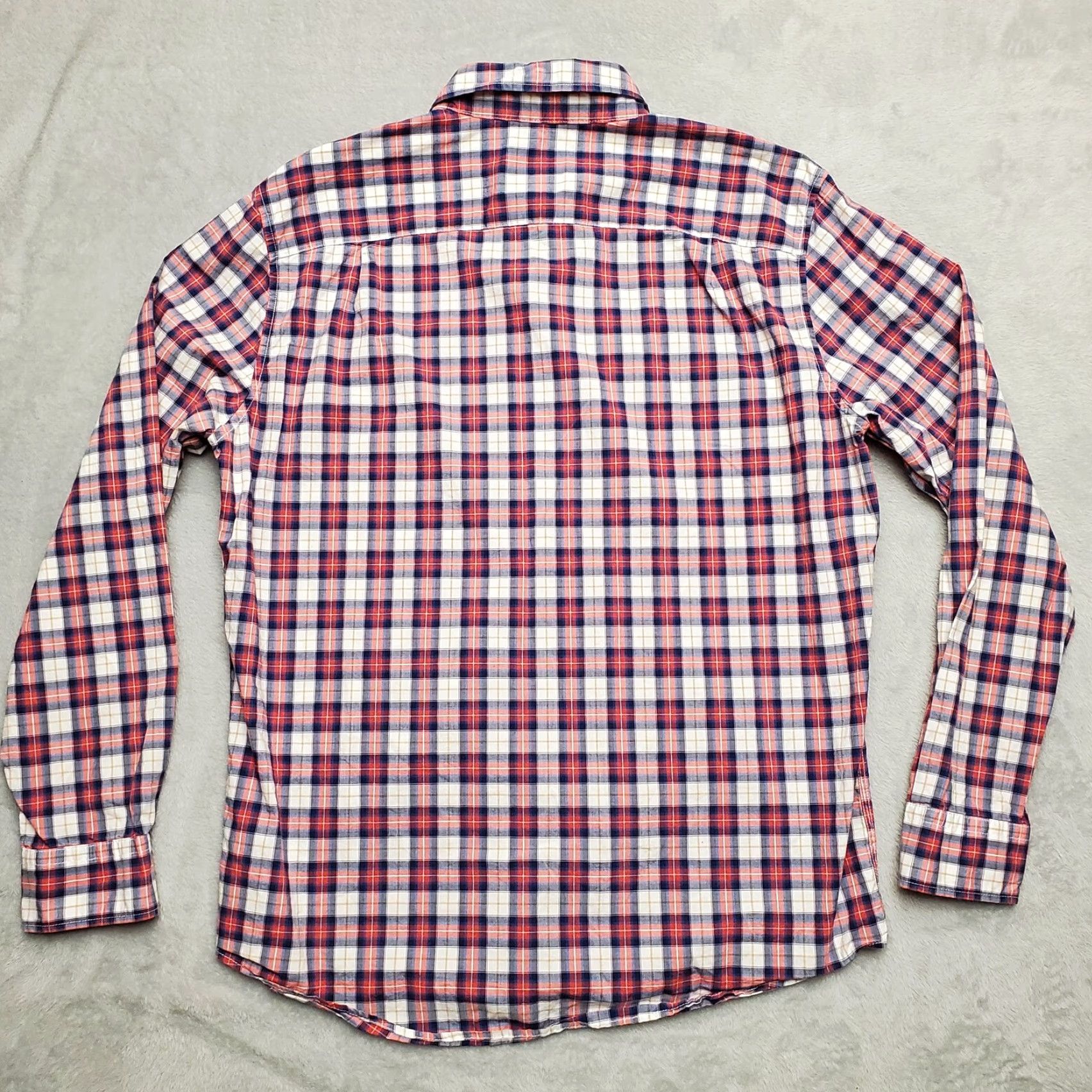 American Eagle Outfitters VINTAGE American Eagle Shirt Mens Large Pink Plaid Long Sleeve Button Casual Size US L / EU 52-54 / 3 - 7 Thumbnail