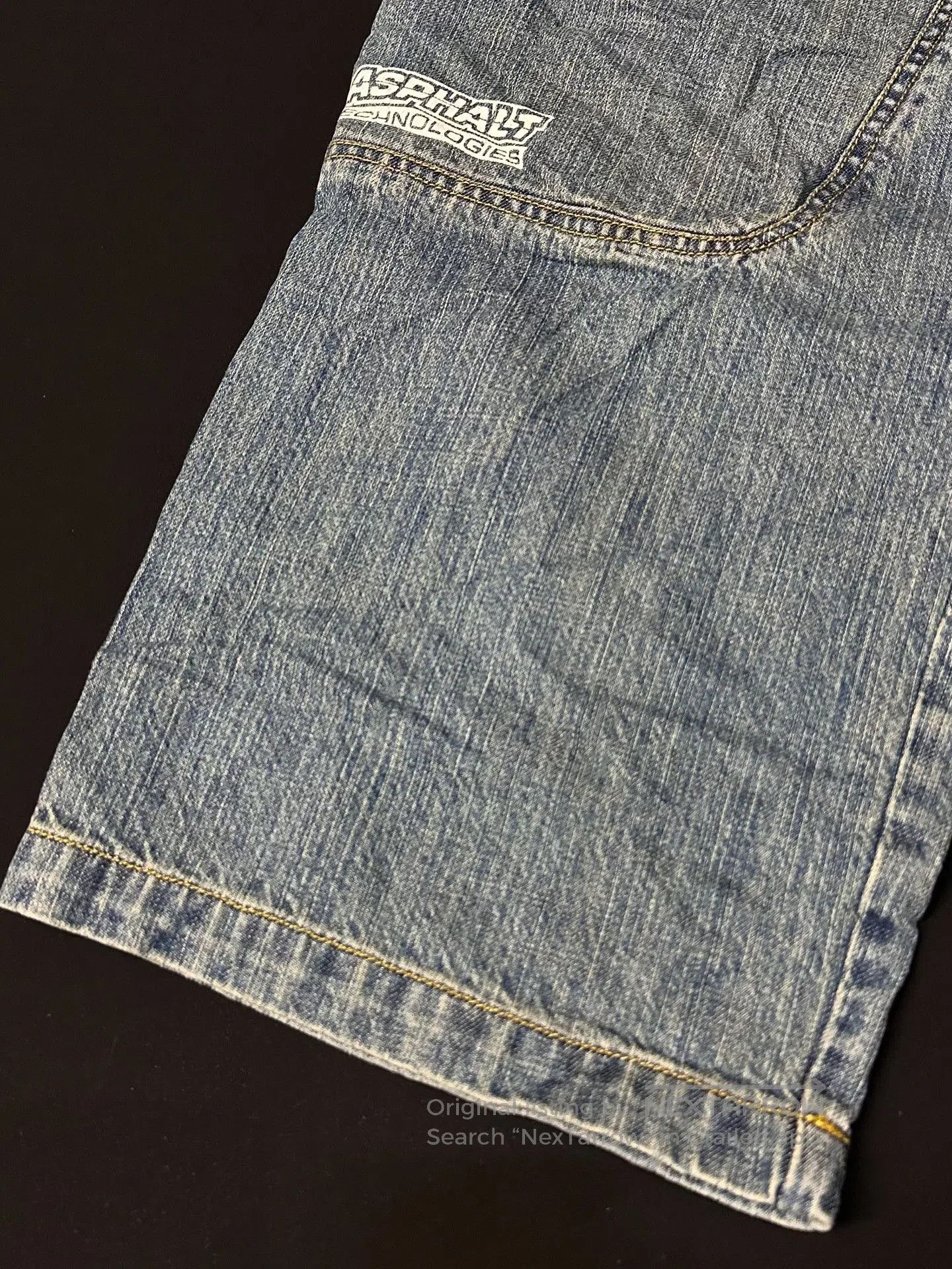 Vintage Vintage 90s Motorcycle Star Jeans. Size US 31 - 2 Thumbnail