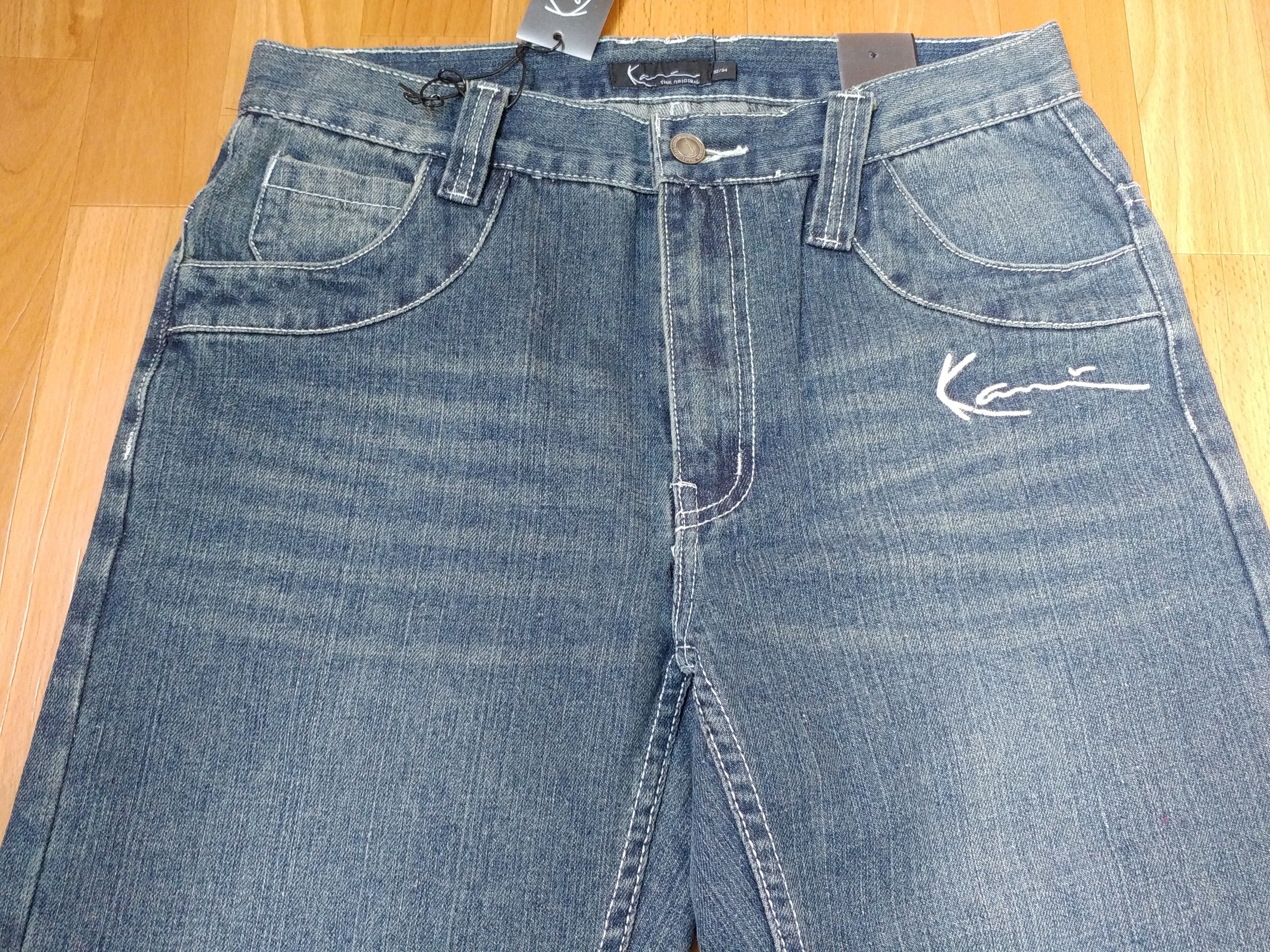 Karl Kani KARL KANI jeans oldschool deadstock baggy vintage 1990s W 32 Size US 32 / EU 48 - 14 Thumbnail
