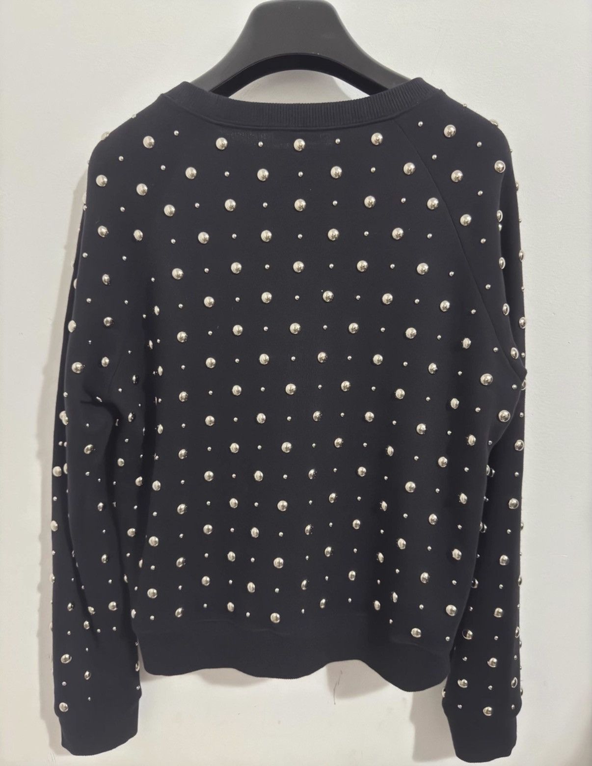 Saint Laurent Paris Saint Laurent (SLP) 14FW Crewneck Full-Studded Sweatshirt Size US L / EU 52-54 / 3 - 2 Thumbnail