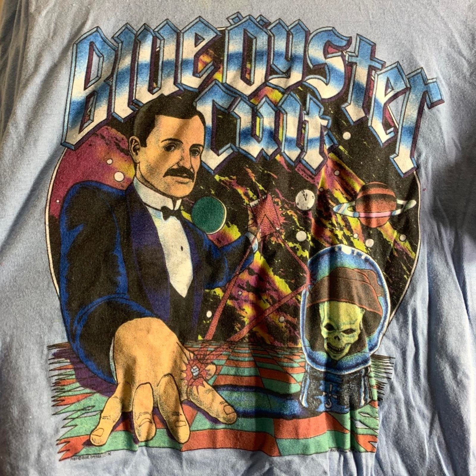 Hanes 1980 BLUE OYSTER CULT double sided single stitch tee shirt M Size US M / EU 48-50 / 2 - 1 Thumbnail