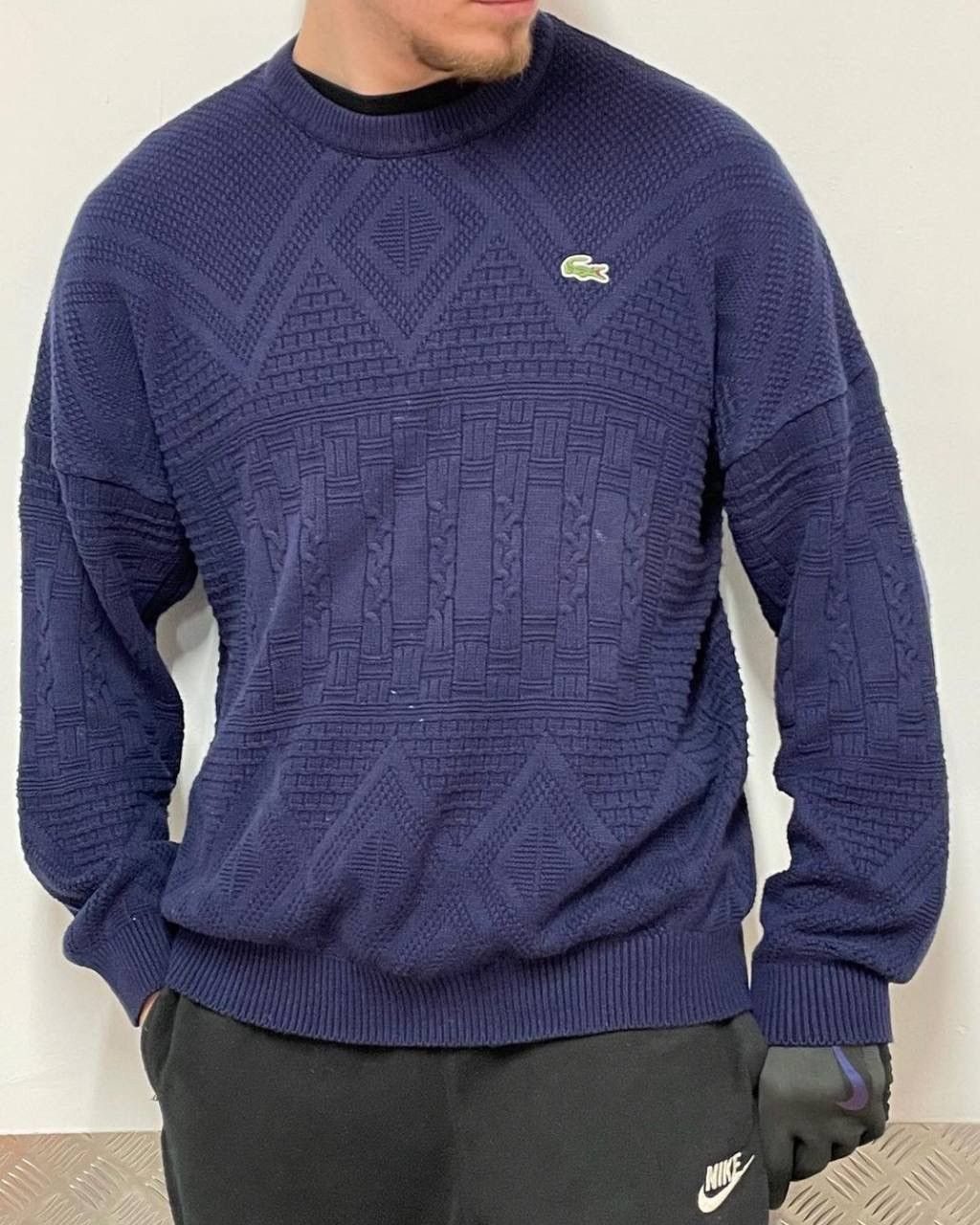 Lacoste Vintage Lacoste Sweater Size US L / EU 52-54 / 3 - 1 Thumbnail