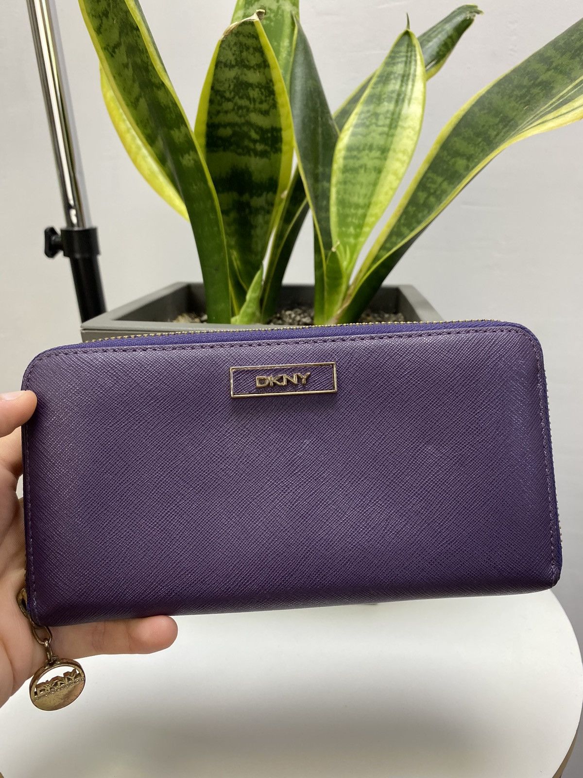 DKNY DKNY Women Purple Wallet Size ONE SIZE - 4 Thumbnail