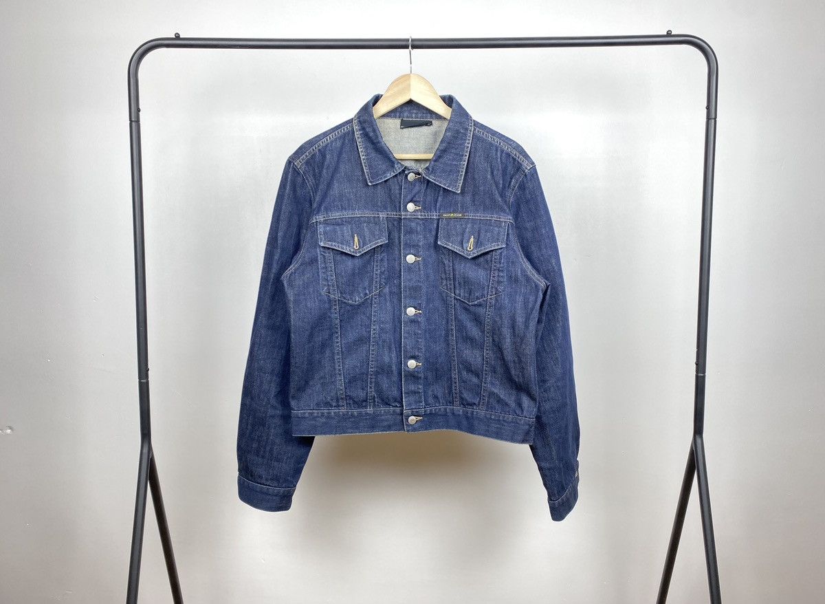DKNY DKNY Denim Jacket Trucker Sunfaded Size US L / EU 52-54 / 3 - 1 Thumbnail
