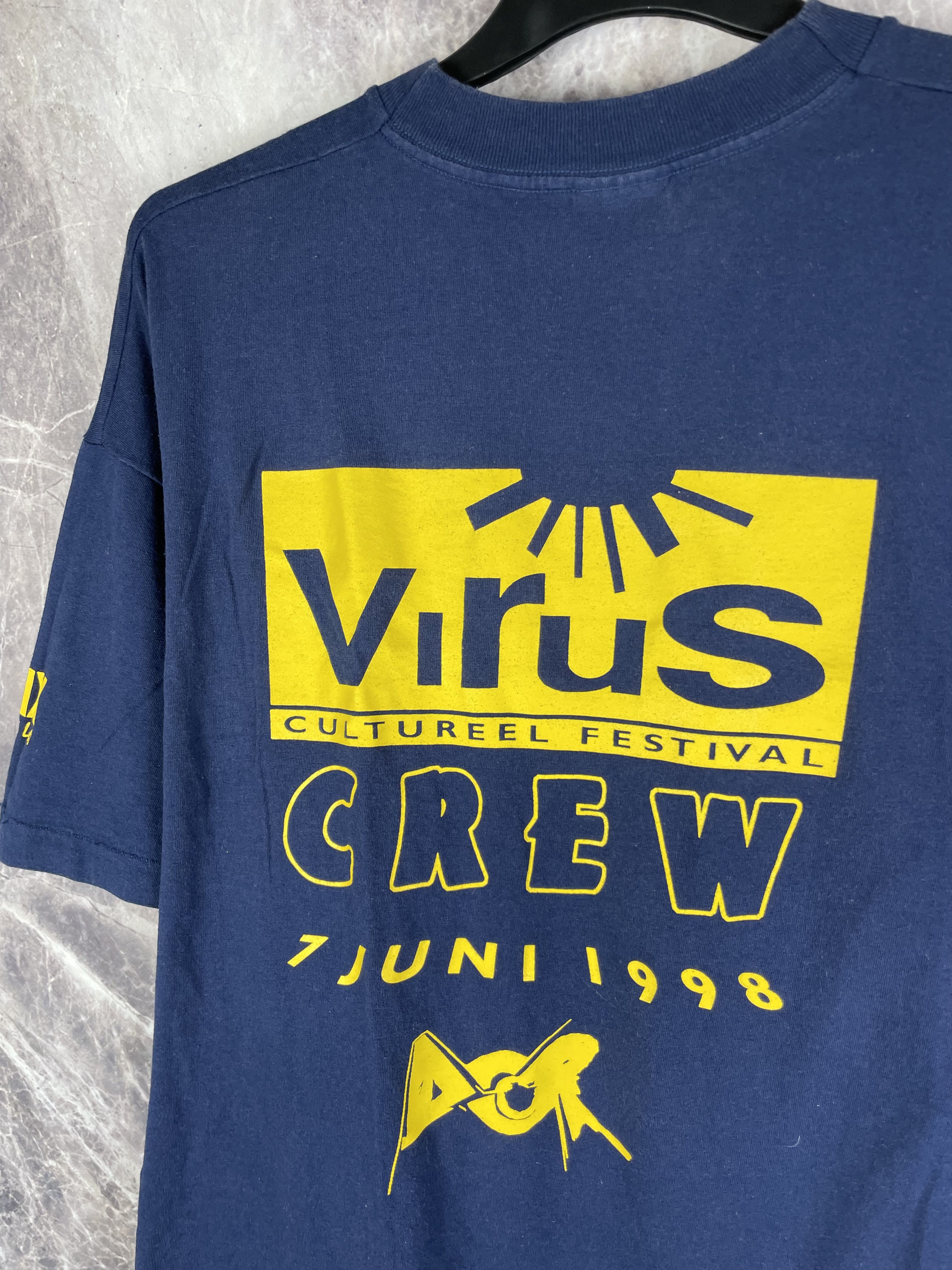 Vintage Vintage 1998 Virus Cultureel Festival Size US XL / EU 56 / 4 - 9 Thumbnail