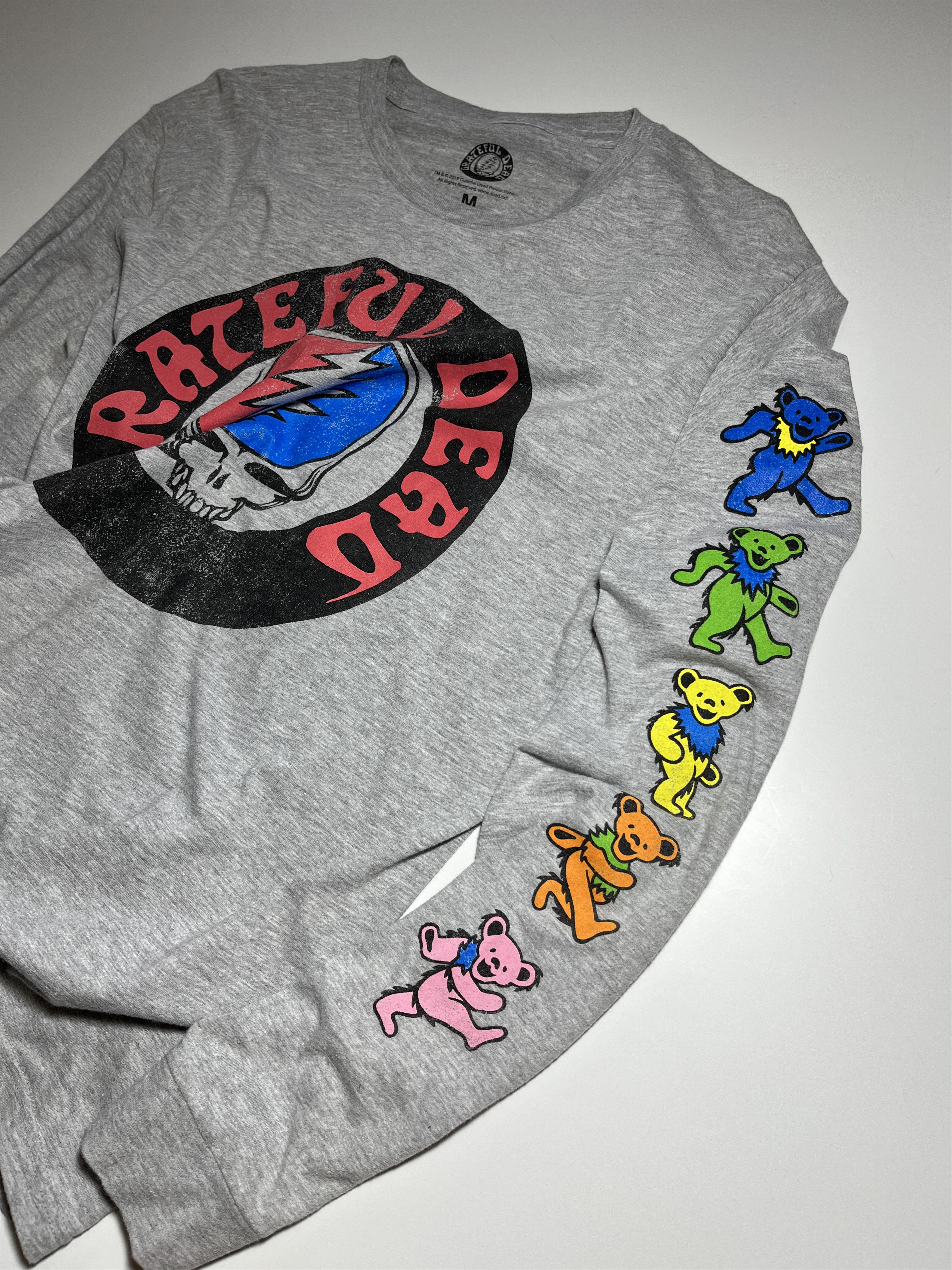 Grateful Dead Grateful Dead Graphic Long Sleeve T-Shirt Size M Size US M / EU 48-50 / 2 - 7 Thumbnail