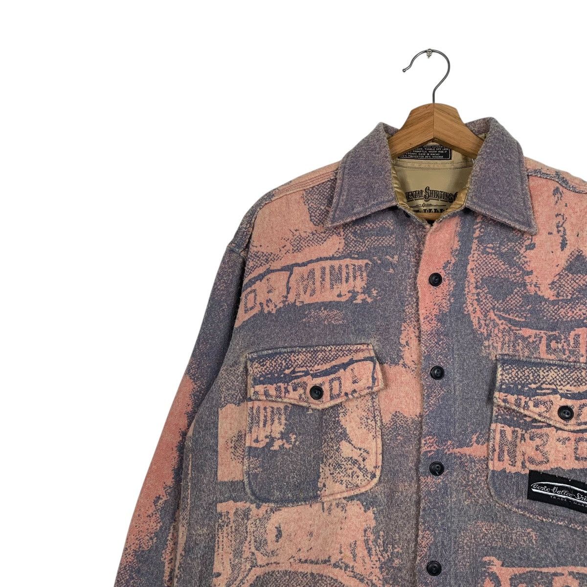 Japanese Brand Nice Design Verte Vallee Shirt Jacket Size US S / EU 44-46 / 1 - 6 Thumbnail