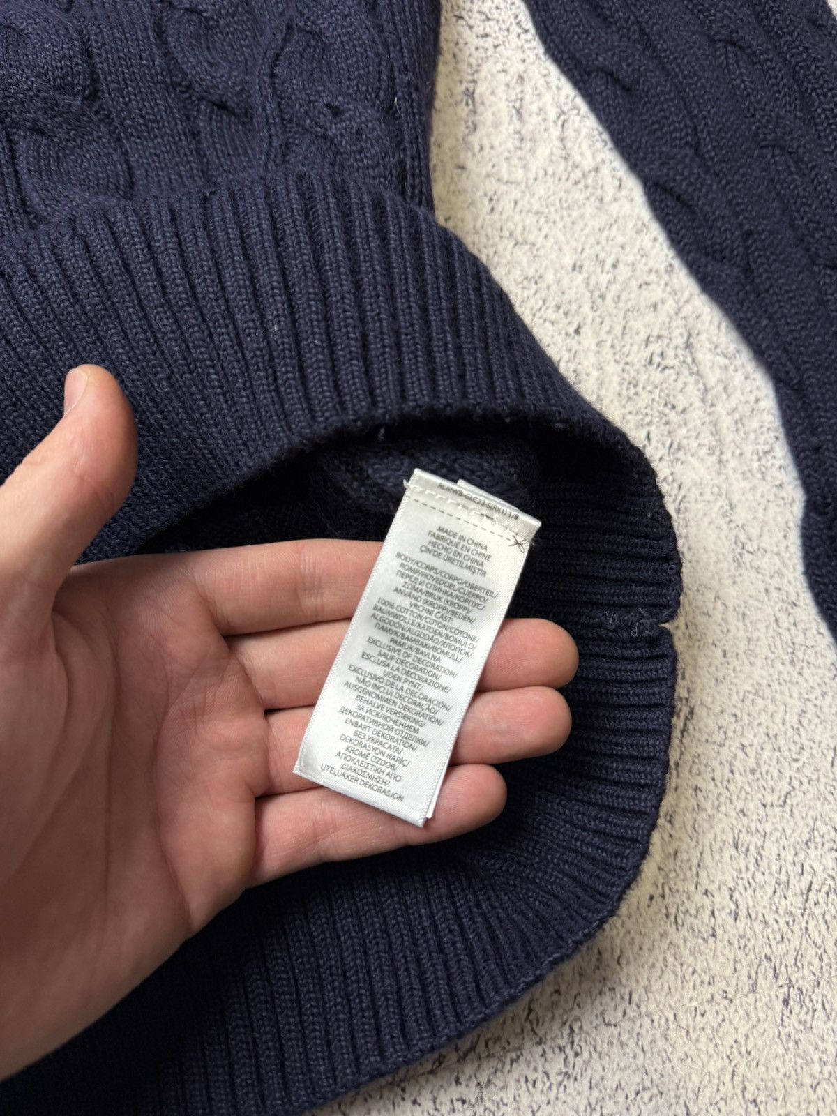 Polo Ralph Lauren Mens Vintage Polo Ralph Lauren knitted Blue Sweater luxury Size US S / EU 44-46 / 1 - 11 Thumbnail