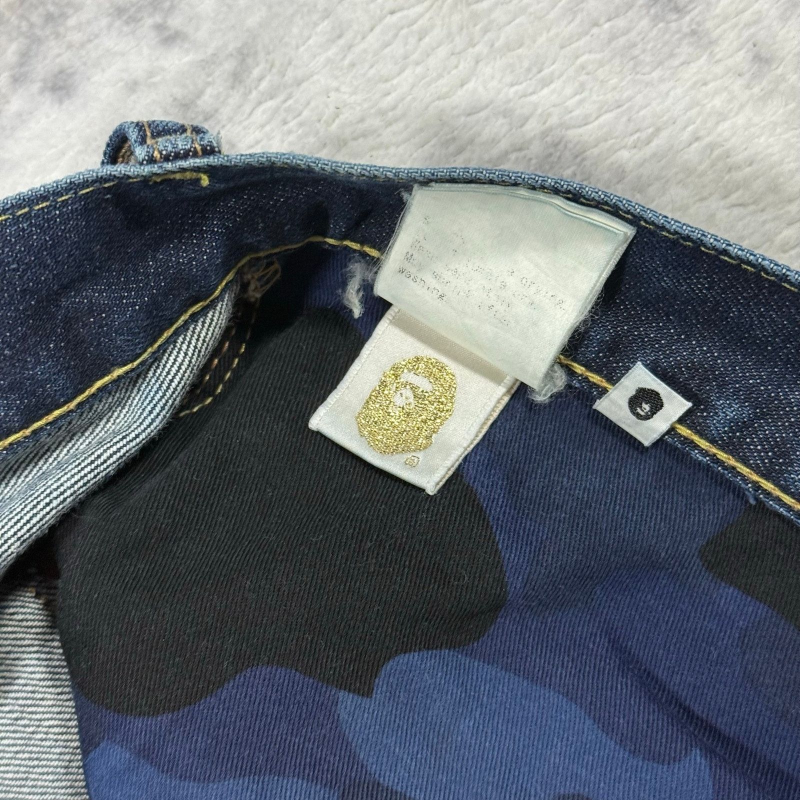 Bape × Nigo Authentic Bape 2000’s Shooting Star Jeans 32 Size US 32 / EU 48 - 6 Thumbnail