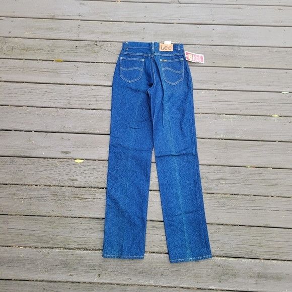Lee Vintage 90s y2k Lee Jr Rider Straight High Rise Waisted Long Size 30" / US 8 / IT 44 - 2 Thumbnail