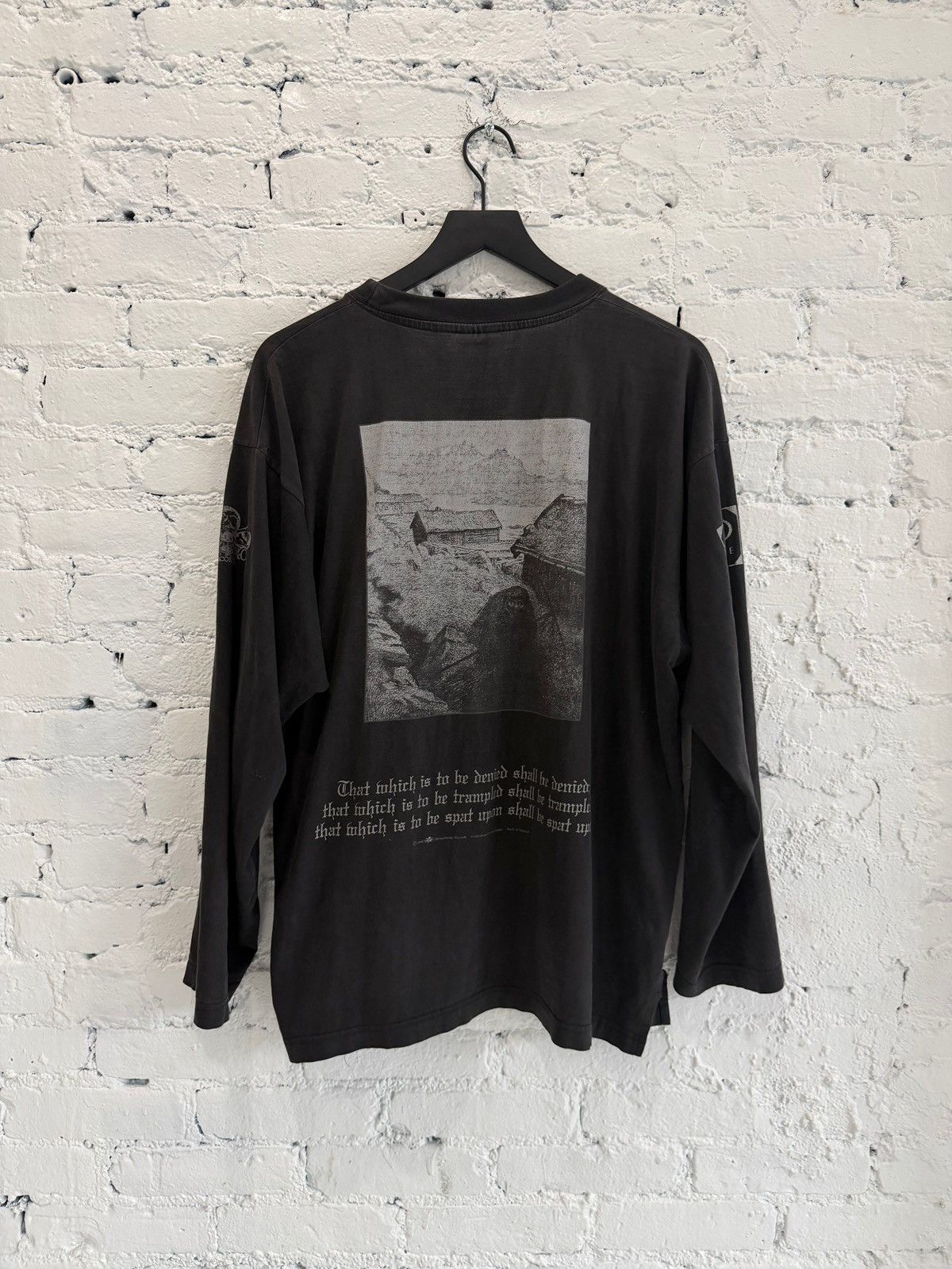 Vintage 1994 BURZUM ‘HVIS LYSET TAR OSS’ L/S Size US XL / EU 56 / 4 - 4 Thumbnail