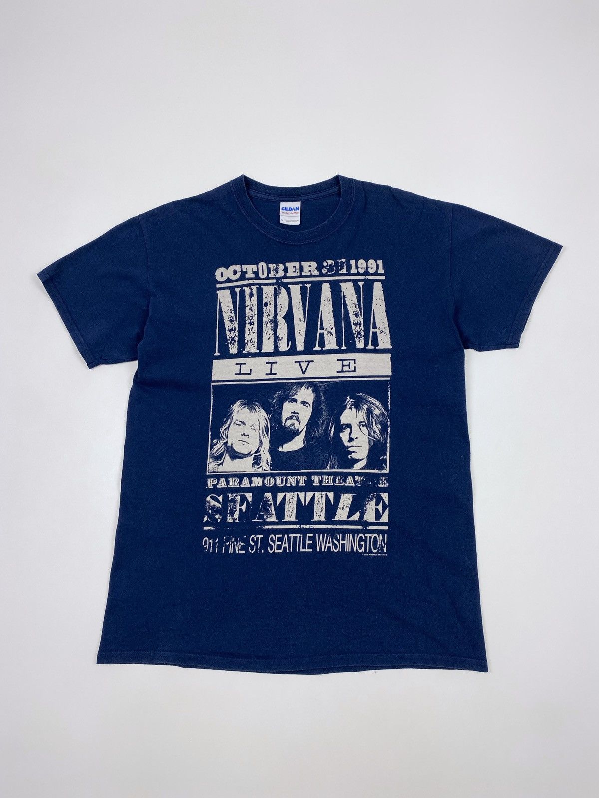 Band Tees 2009 Nirvana Band ‘91 Poster Promo Graphic Tee Size US M / EU 48-50 / 2 - 1 Thumbnail