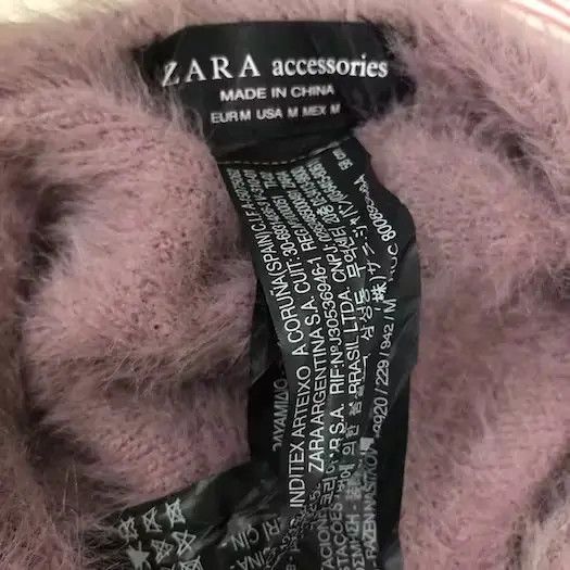Zara Zara Plain Fleece Design Beanie Hat Size ONE SIZE - 4 Thumbnail