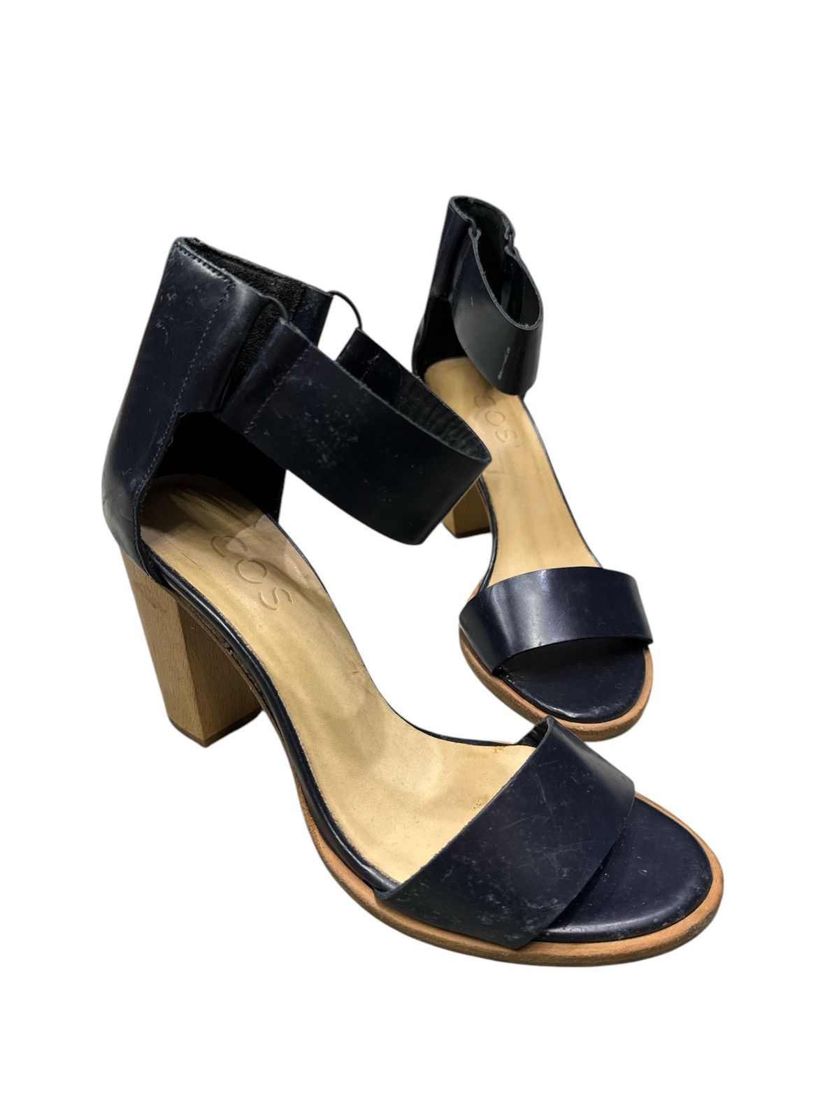 Cos COS TWO TONES ANKLE STRAP SANDAL HEELS Size US 9 / IT 39 - 3 Thumbnail