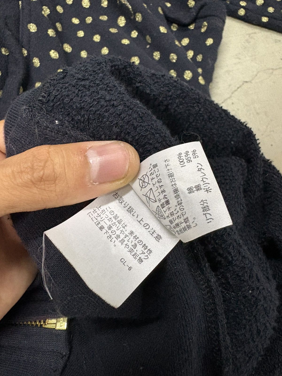 Issey Miyake Last Drop Tsumori Chisato hoodie jacket full zip polka dot Size US M / EU 48-50 / 2 - 11 Thumbnail