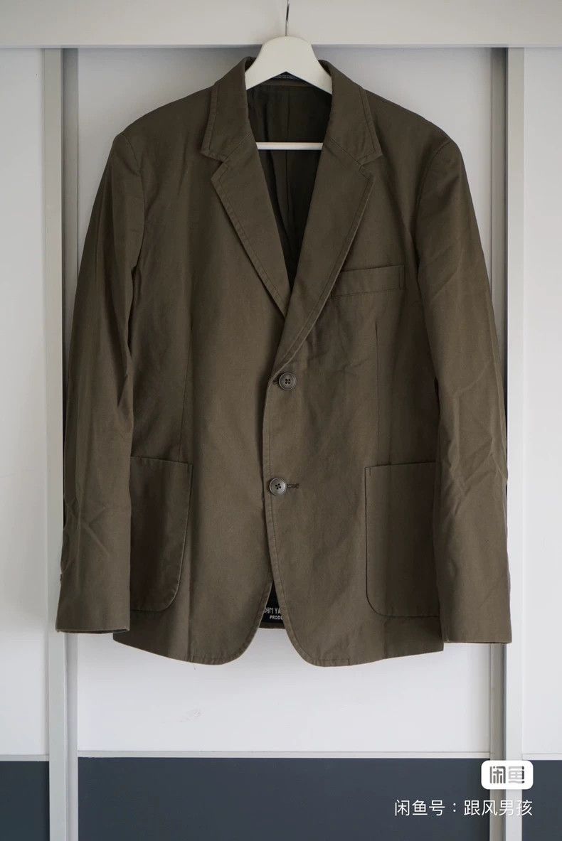 Yohji Yamamoto Yohji Yamamoto size 2 13ss Fighting Khaki blazer Size 36R - 1 Thumbnail