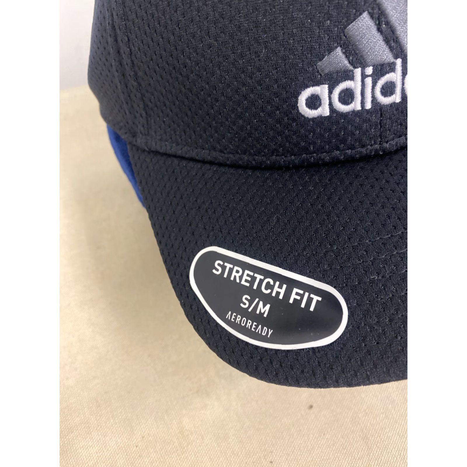 Adidas ADIDAS Hat Ball Cap Flex Fitted S/M Black Jersey Fabric Embroidered Logo Mens Baseball Cap 476 Size US S / EU 44-46 / 1 - 2 Thumbnail