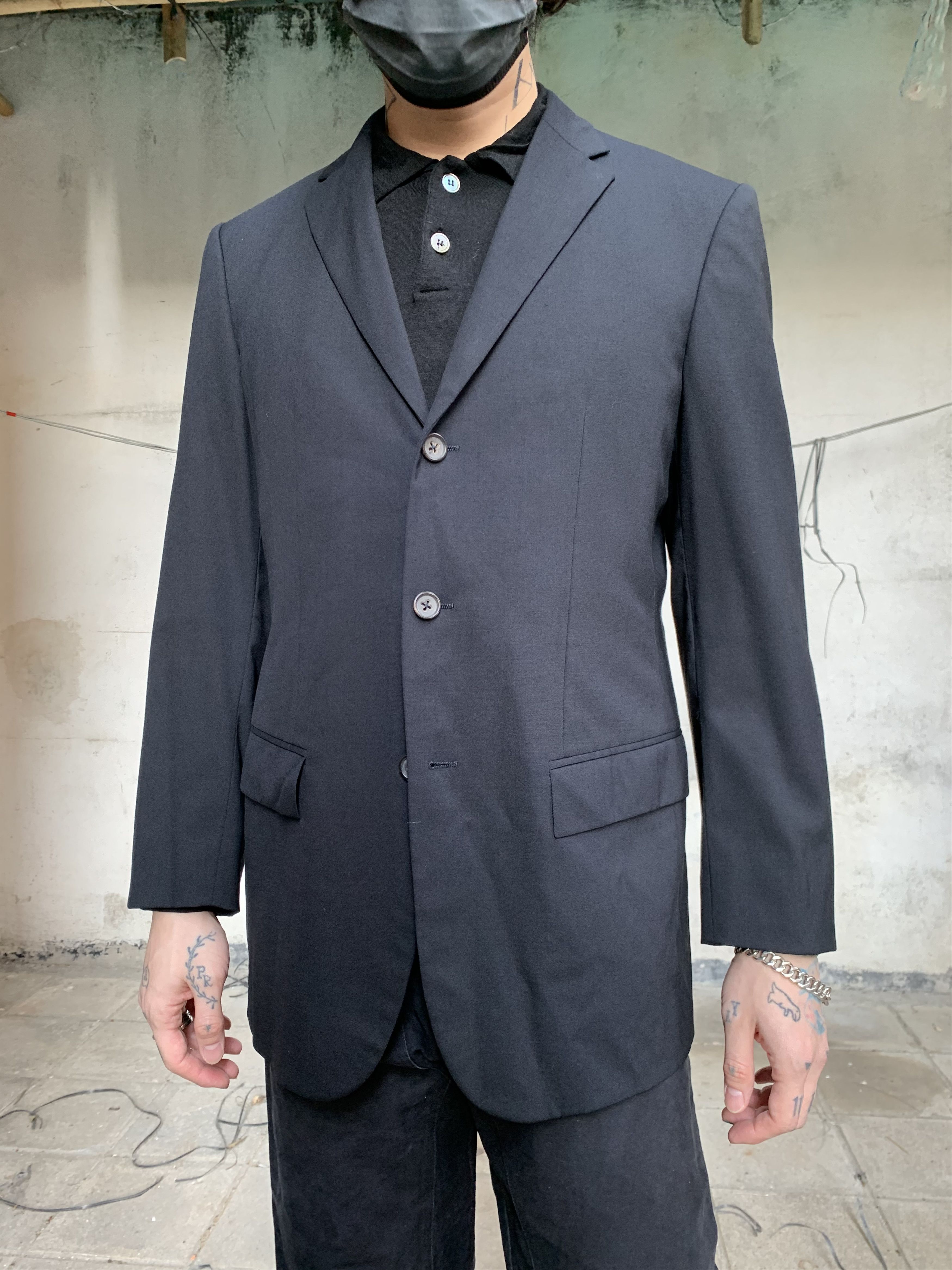 Jil Sander Jil Sander Navy Blazer Jacket Size US S / EU 44-46 / 1 - 2 Thumbnail