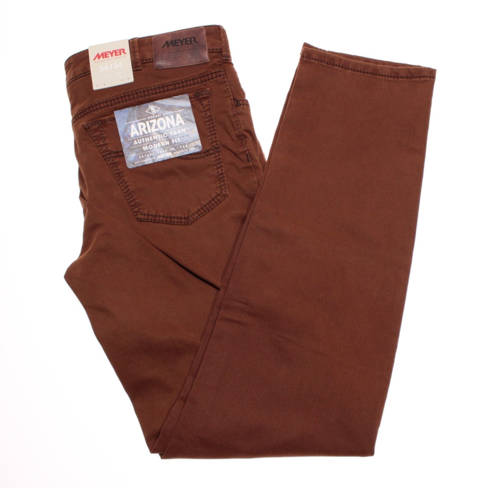 Other Meyer New with tags Chino Size 34 US In Brown Size US 34 / EU 50 - 2 Thumbnail