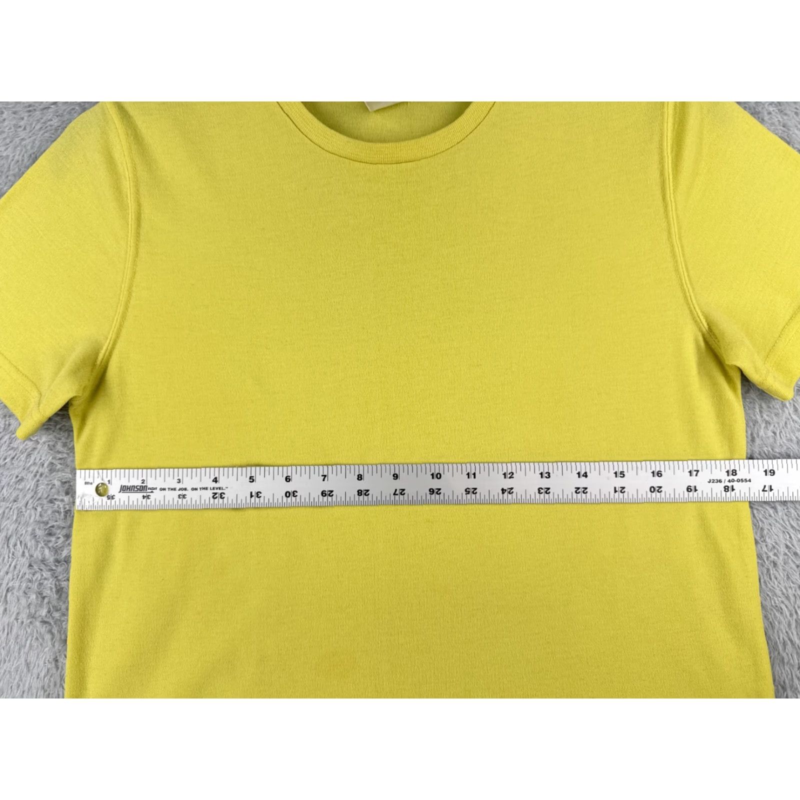 The North Face The North Face Shirt Mens L Yellow Crew Neck Jersey Cotton Blend Logo All Seasons T-Shirt 90s? Size L / US 10 / IT 46 - 7 Thumbnail