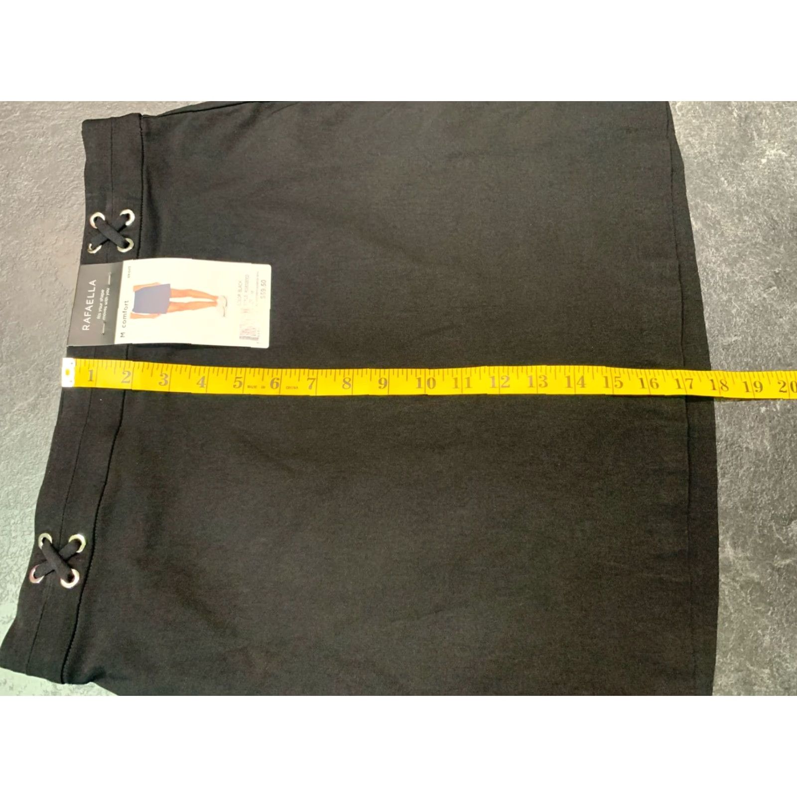Vintage VINTAGE Rafaella Women’s Golf Tennis Pickleball Skort - Black Short Athletic Skirt, Pull On, All Seasons, Regular Fit Size 32" / US 10 / IT 46 - 5 Thumbnail