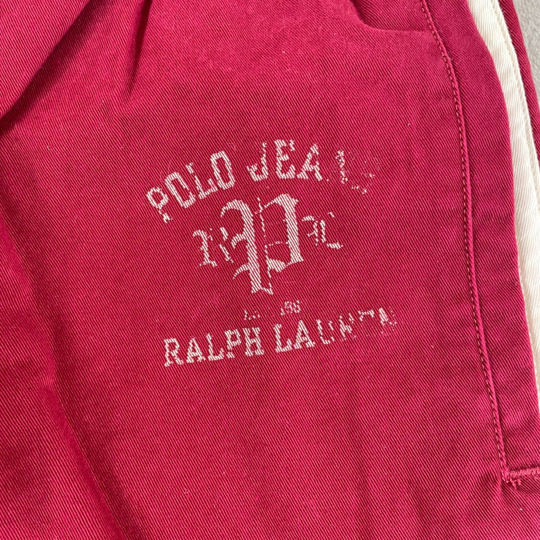 Polo Ralph Lauren Vintage Polo Jeans Co. Ralph Lauren Polo Track Pants Men Medium Ox Blood NWOT Size US M / EU 48-50 / 2 - 3 Thumbnail