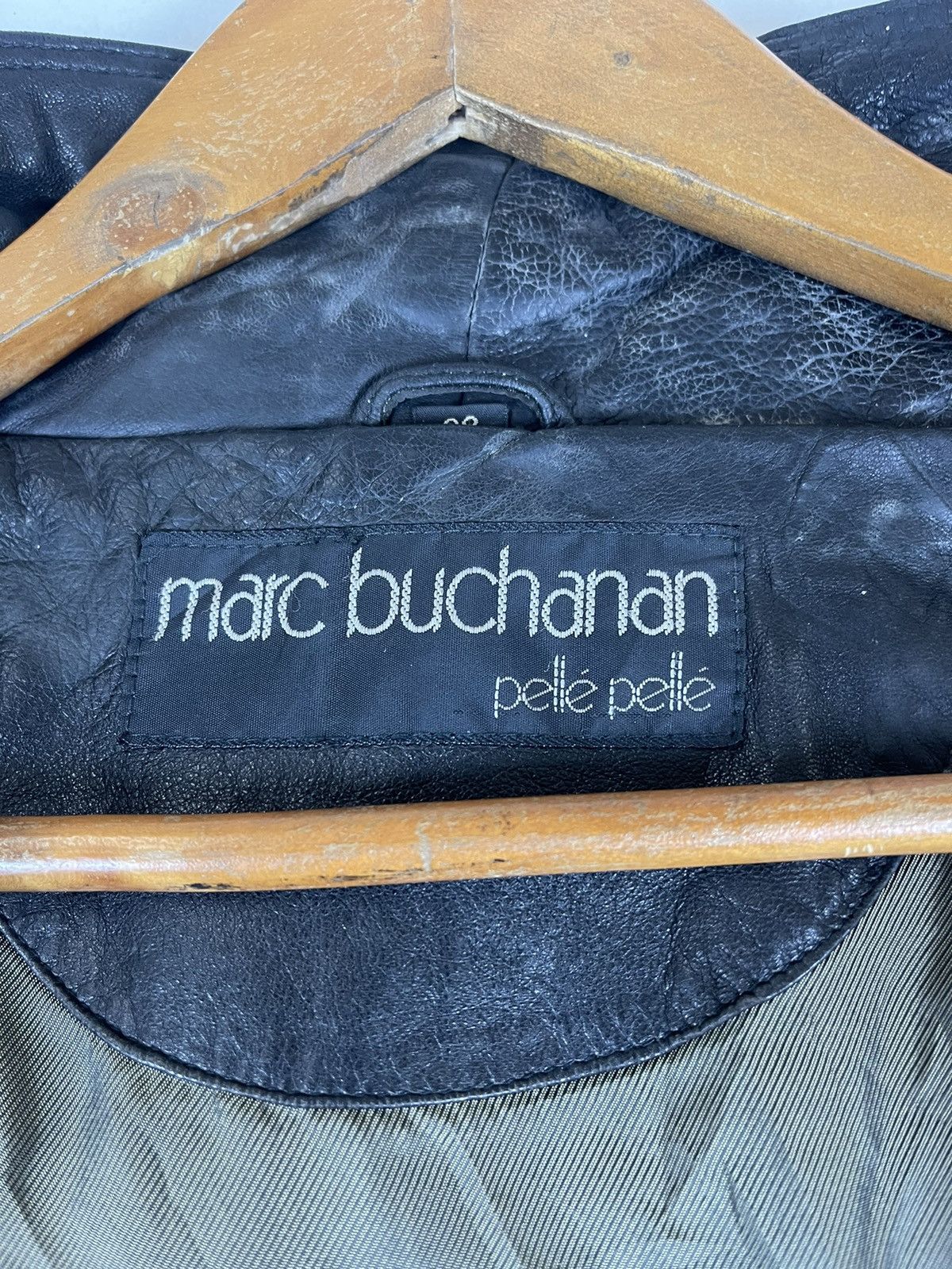 Marc Buchanan PELLE PELLE MARC BUCHANAN HOODIE LEATHER JACKET Size US M / EU 48-50 / 2 - 18 Thumbnail
