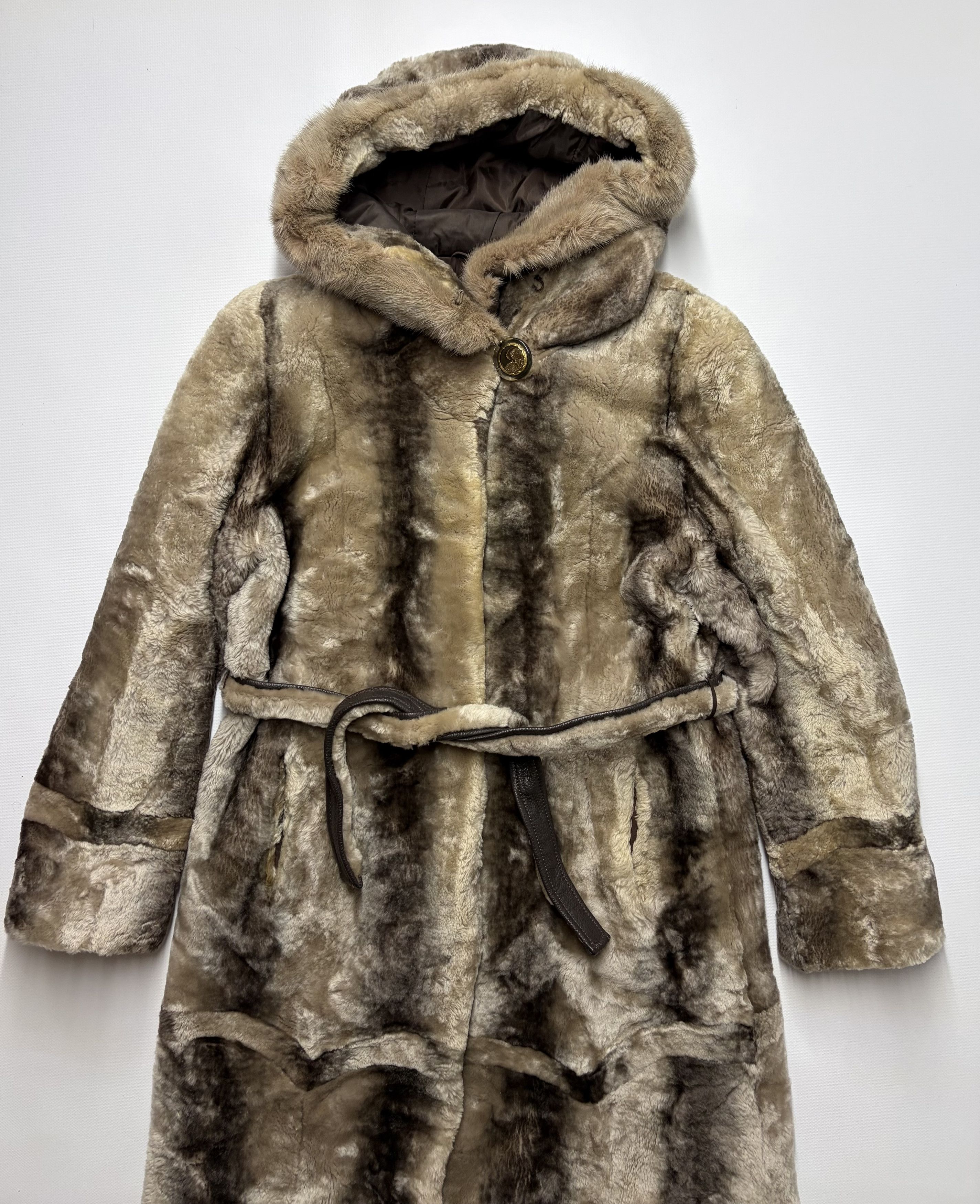 Vintage Vintage Women's Real Fur Coat Size XL / US 12-14 / IT 48-50 - 2 Thumbnail