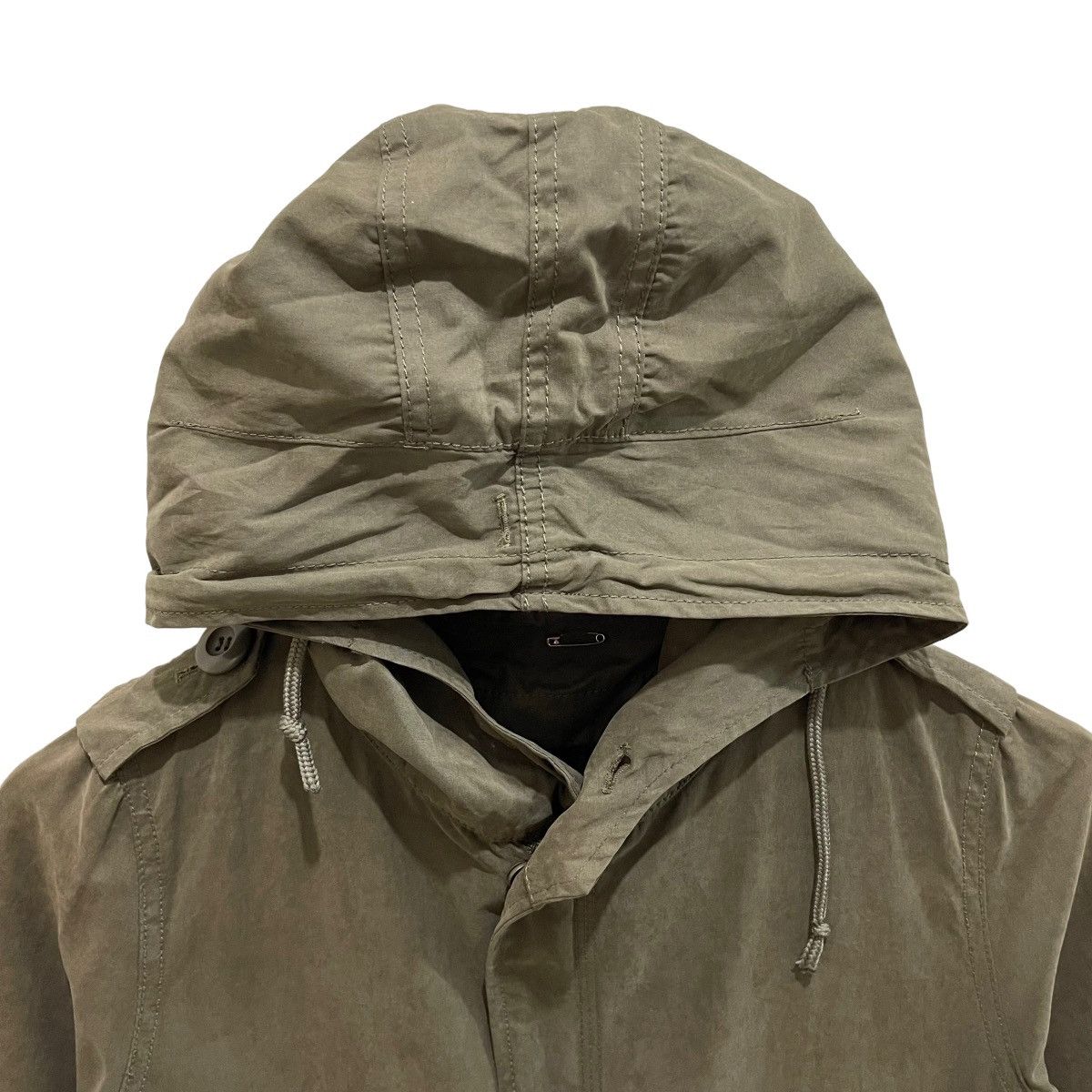 Alpha Industries × Vintage Vintage Alpha Industries Hoodie Parka Jacket Size US S / EU 44-46 / 1 - 8 Thumbnail